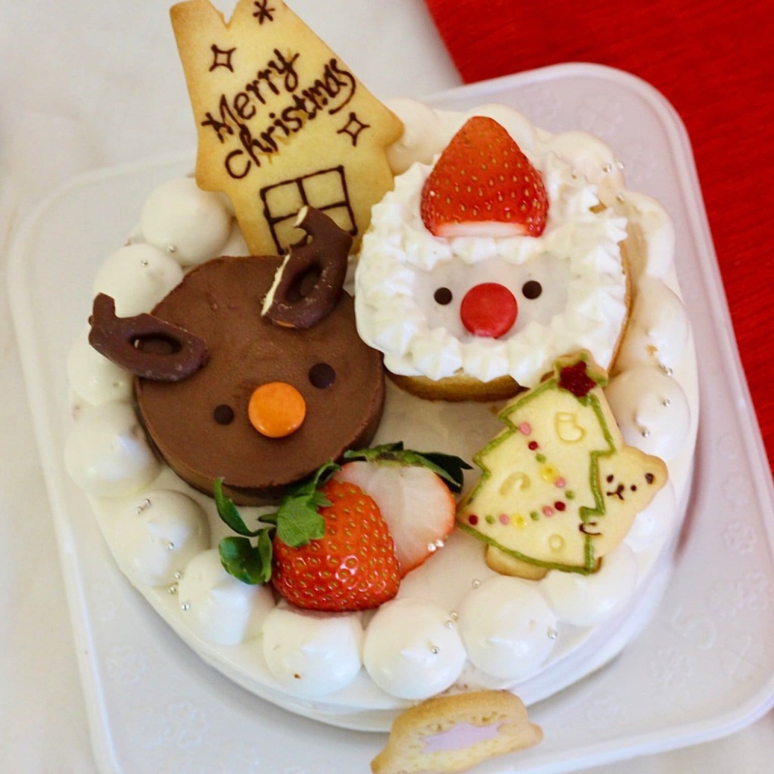 Xmas☆生クリームケーキ
