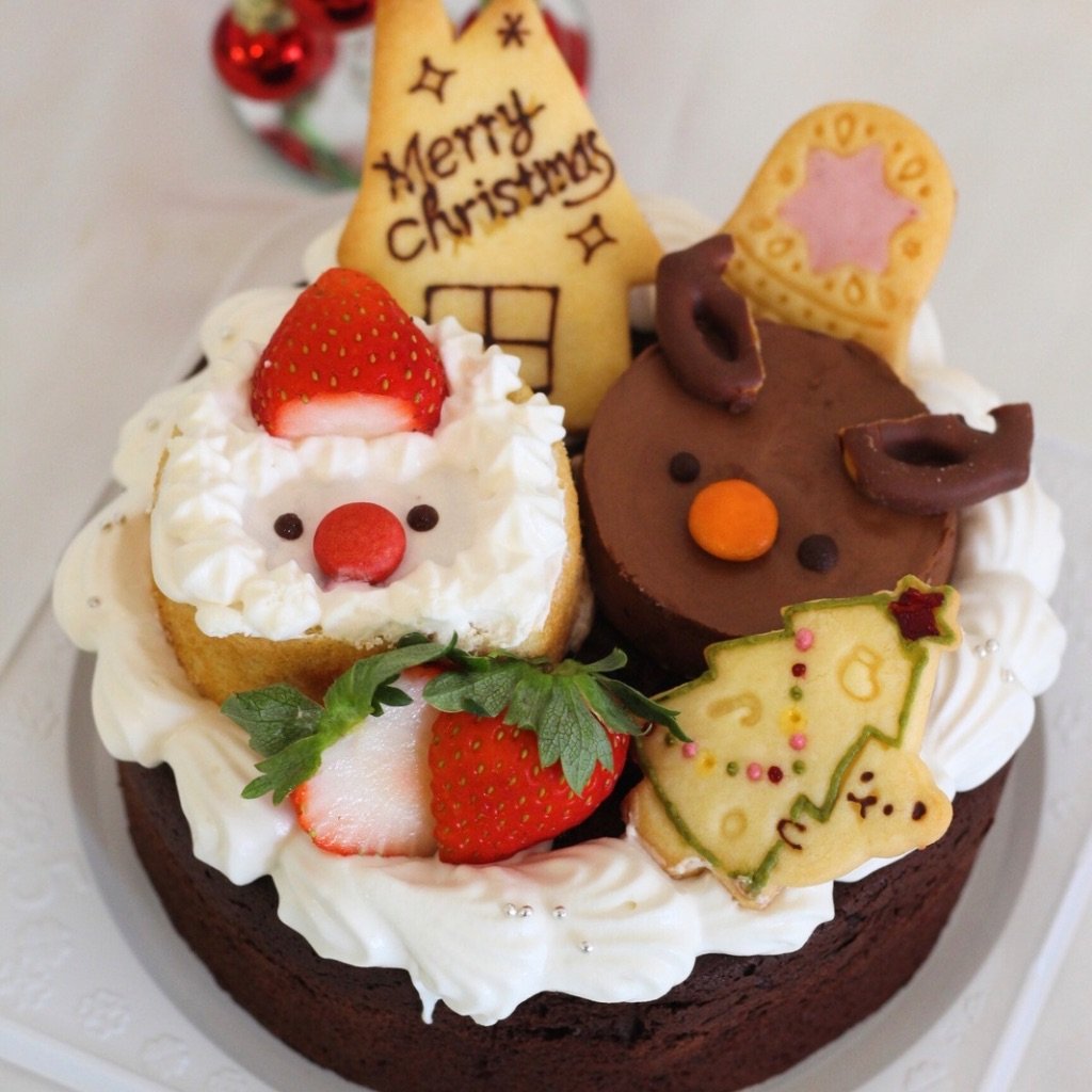 Xmas☆ガトーショコラケーキ