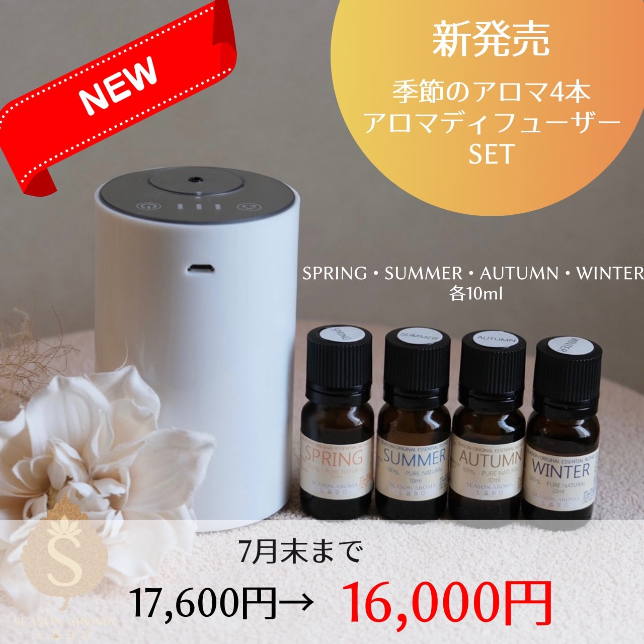 最終値下げ　ヤングリビング　アロマオイルとディフューザーセット WEEK END アロマディフューザー オイルセット/単品 – KANADEMONO