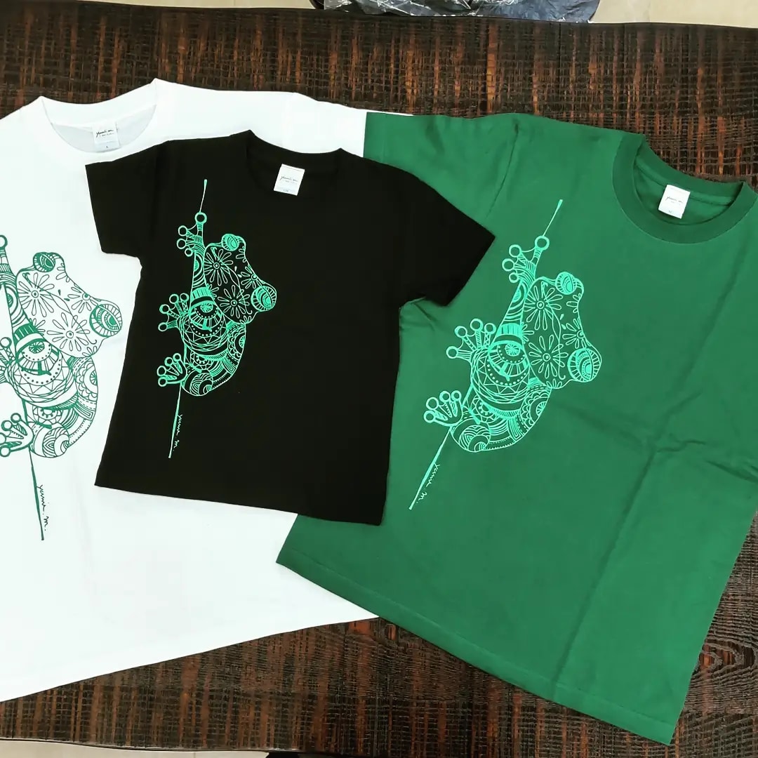 カエル オリジナルデザインTシャツ