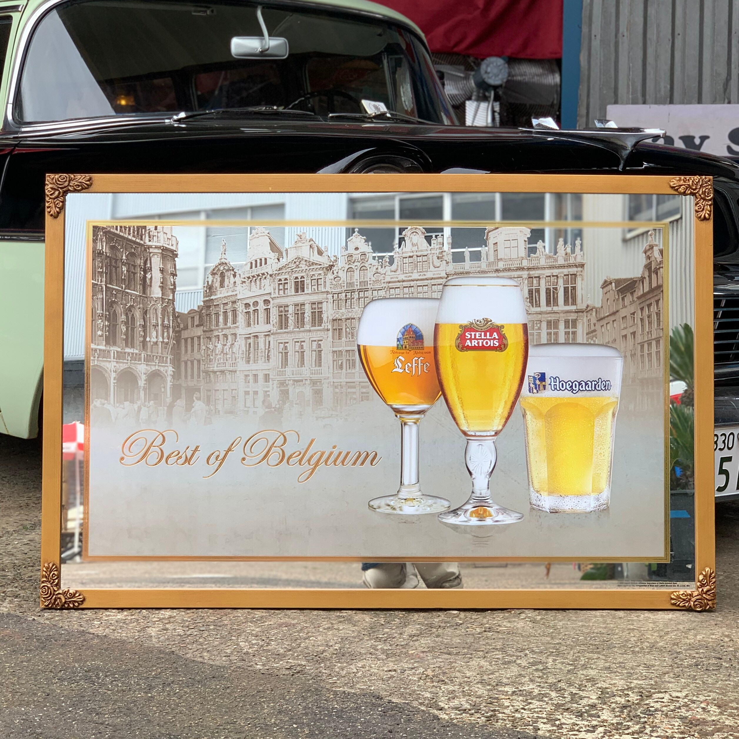 Best Of Belgium ビックサイズパブミラー