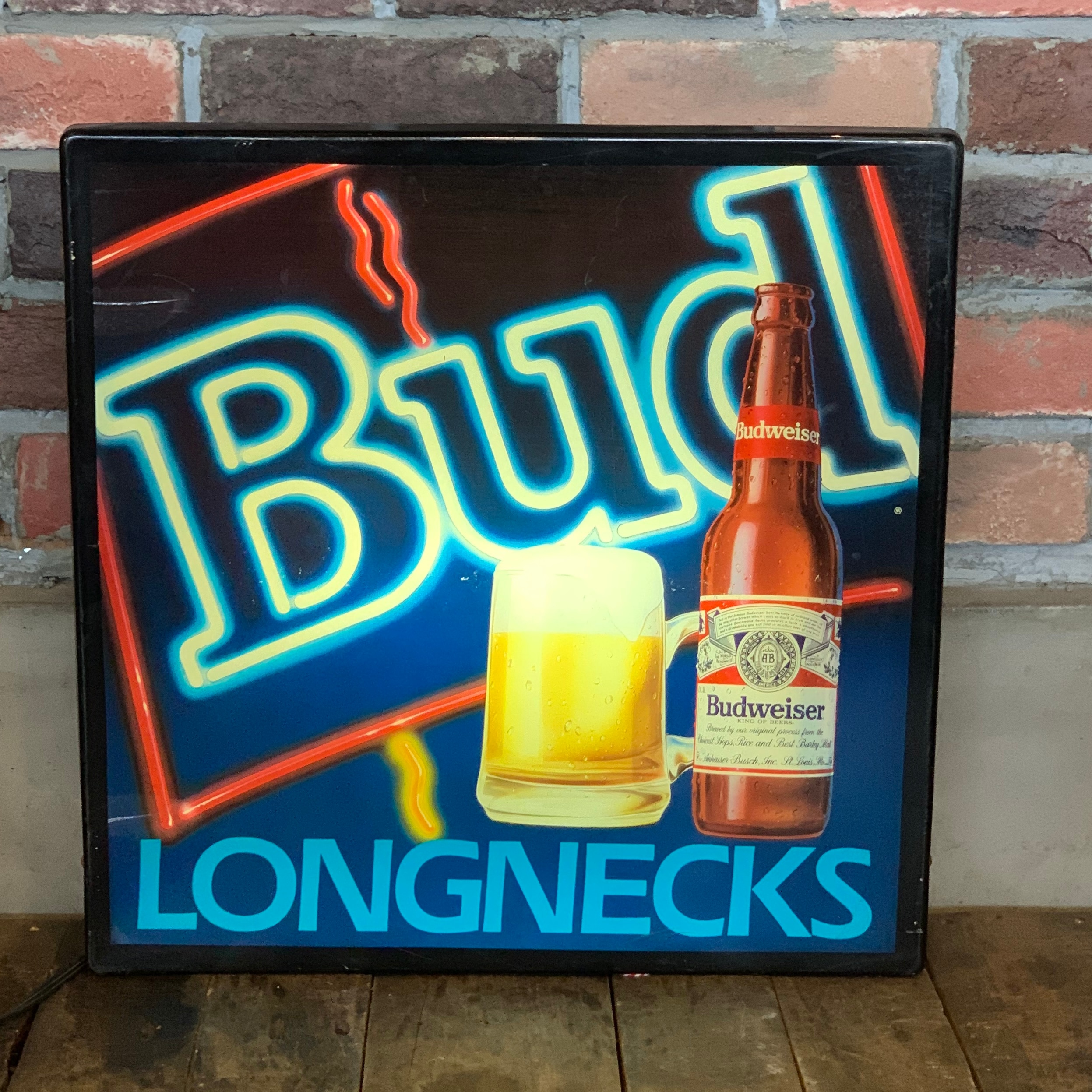 Budweiser Wall Light Sign