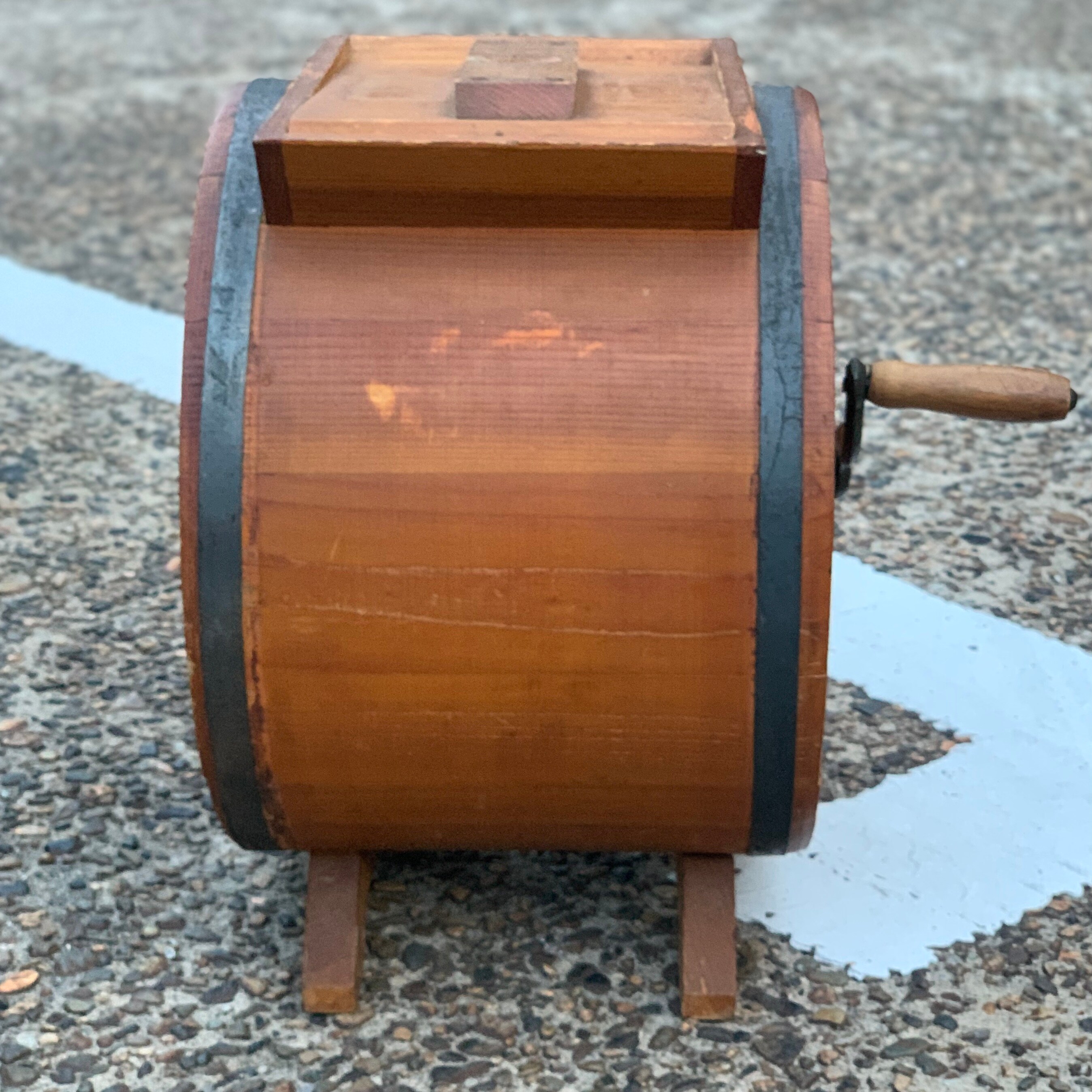 アメリカアンティーク バターチャーン バターメーカー 店舗什器 ディスプレイ Vintage バターチャーン 19世紀後半から20世紀初頭