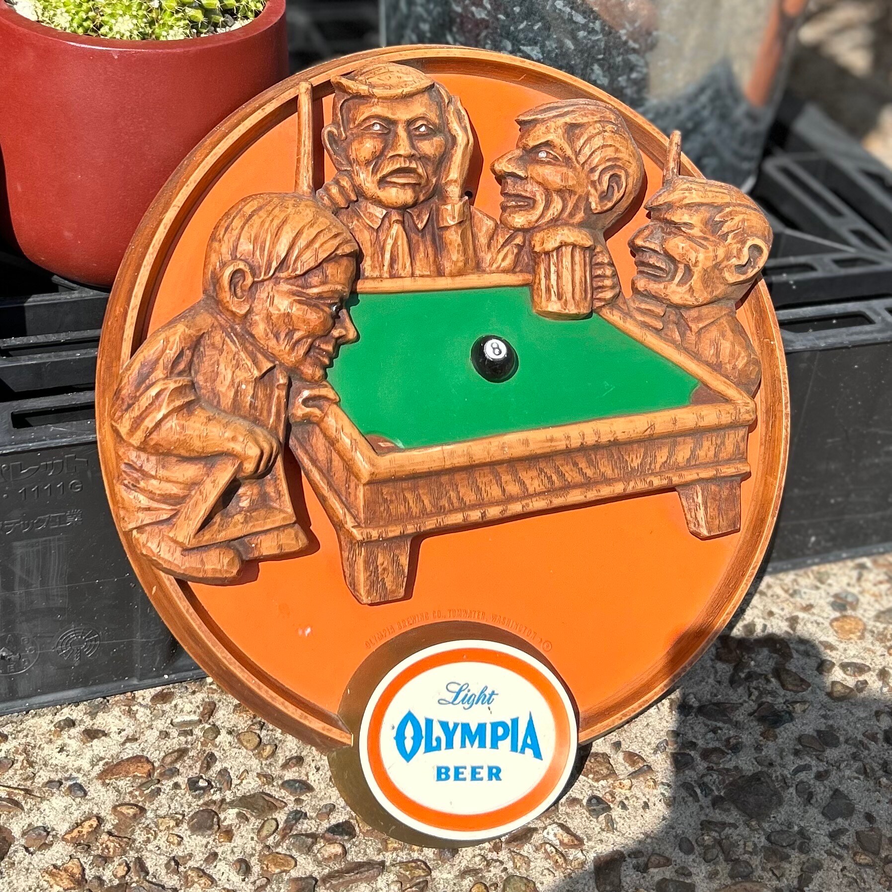 OLYMPIA BEER ビンテージ ウォールデコレーション