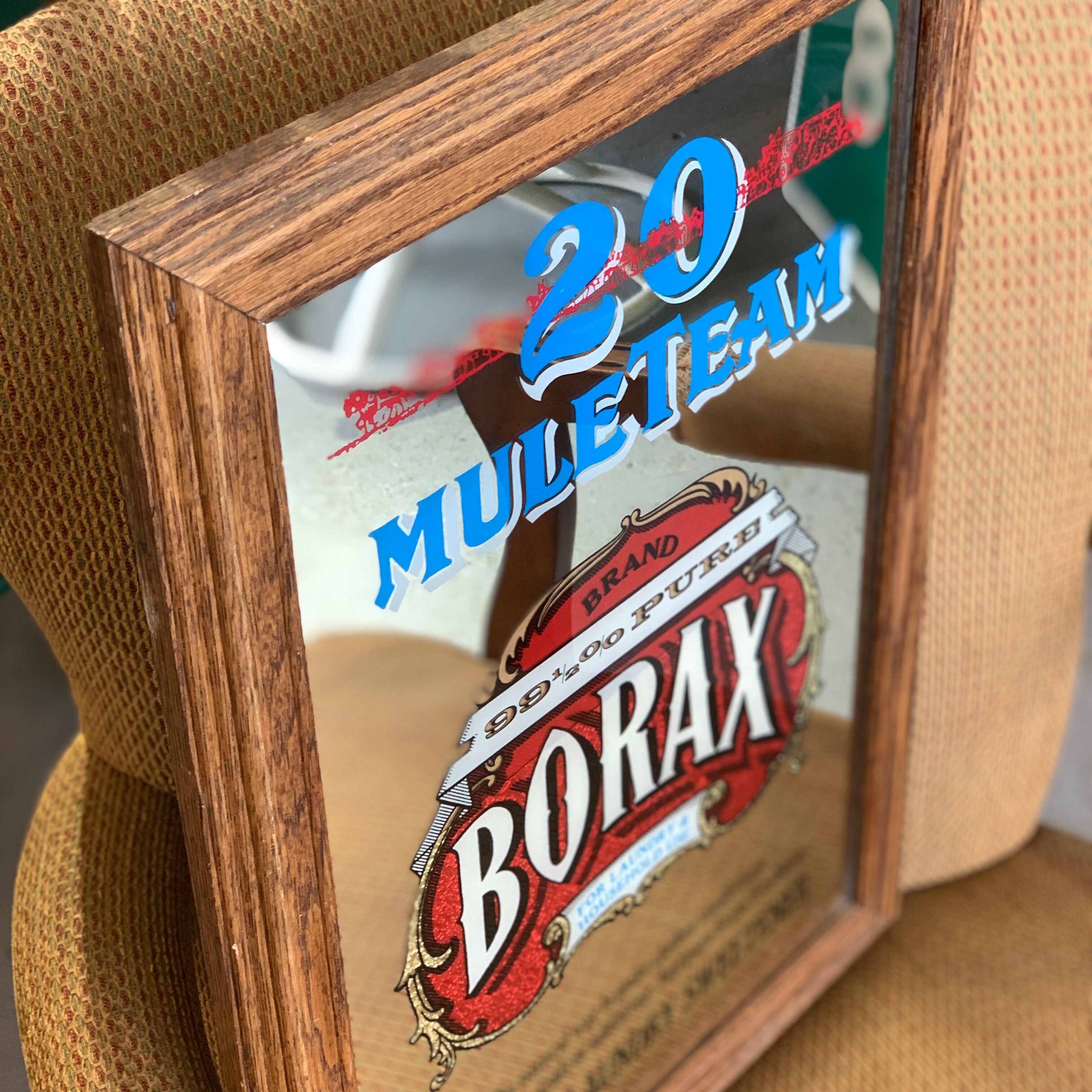 USA製　BORAX ヴィンテージ　ミラー USA製 BORAX ヴィンテージ ミラー