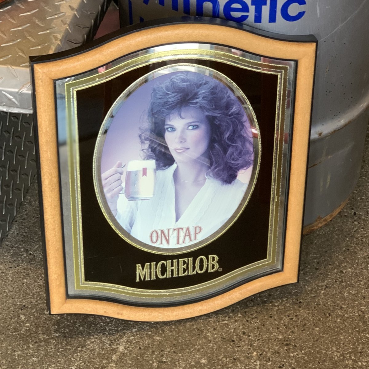 ビンテージ Michelob パブミラー