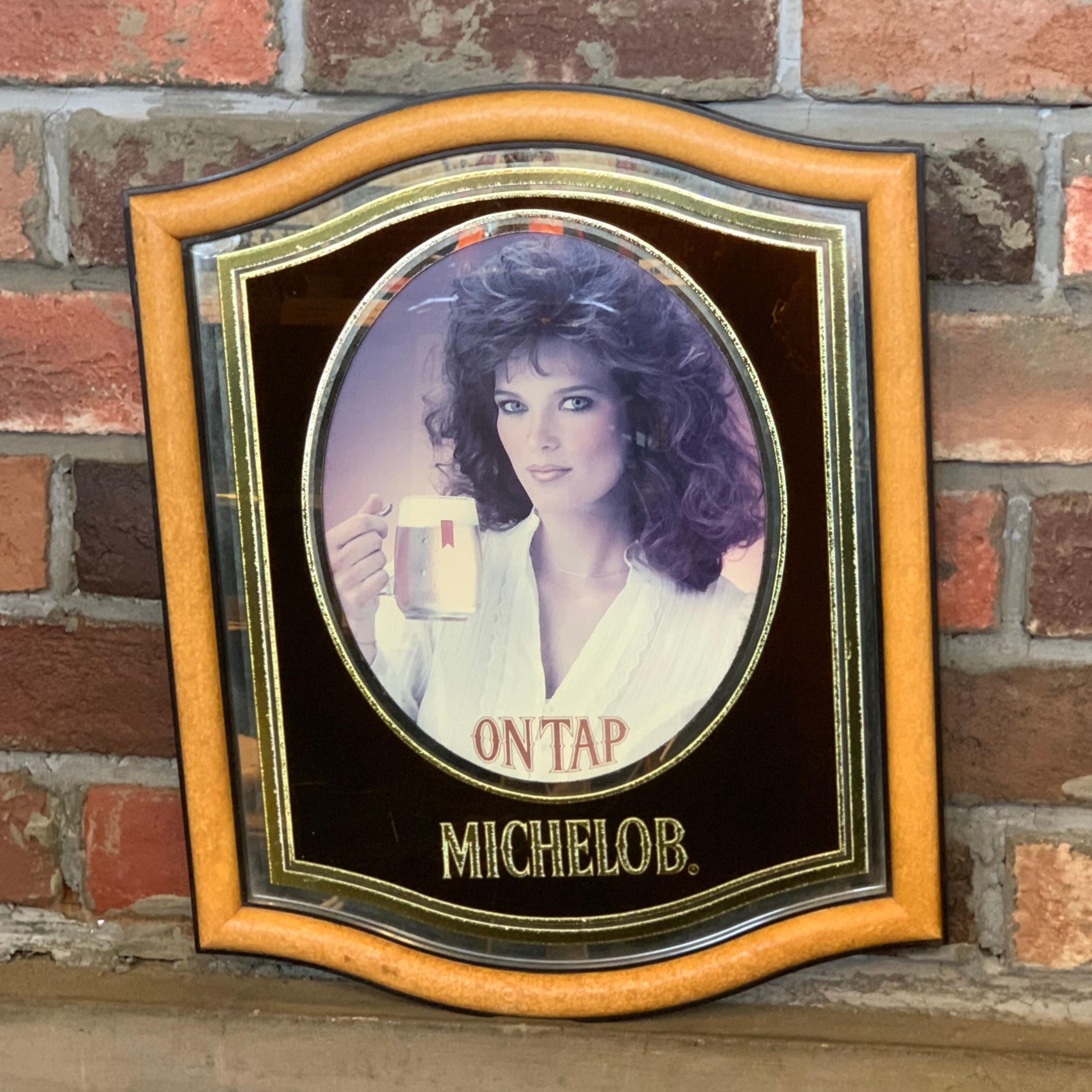 ビンテージ Michelob パブミラー
