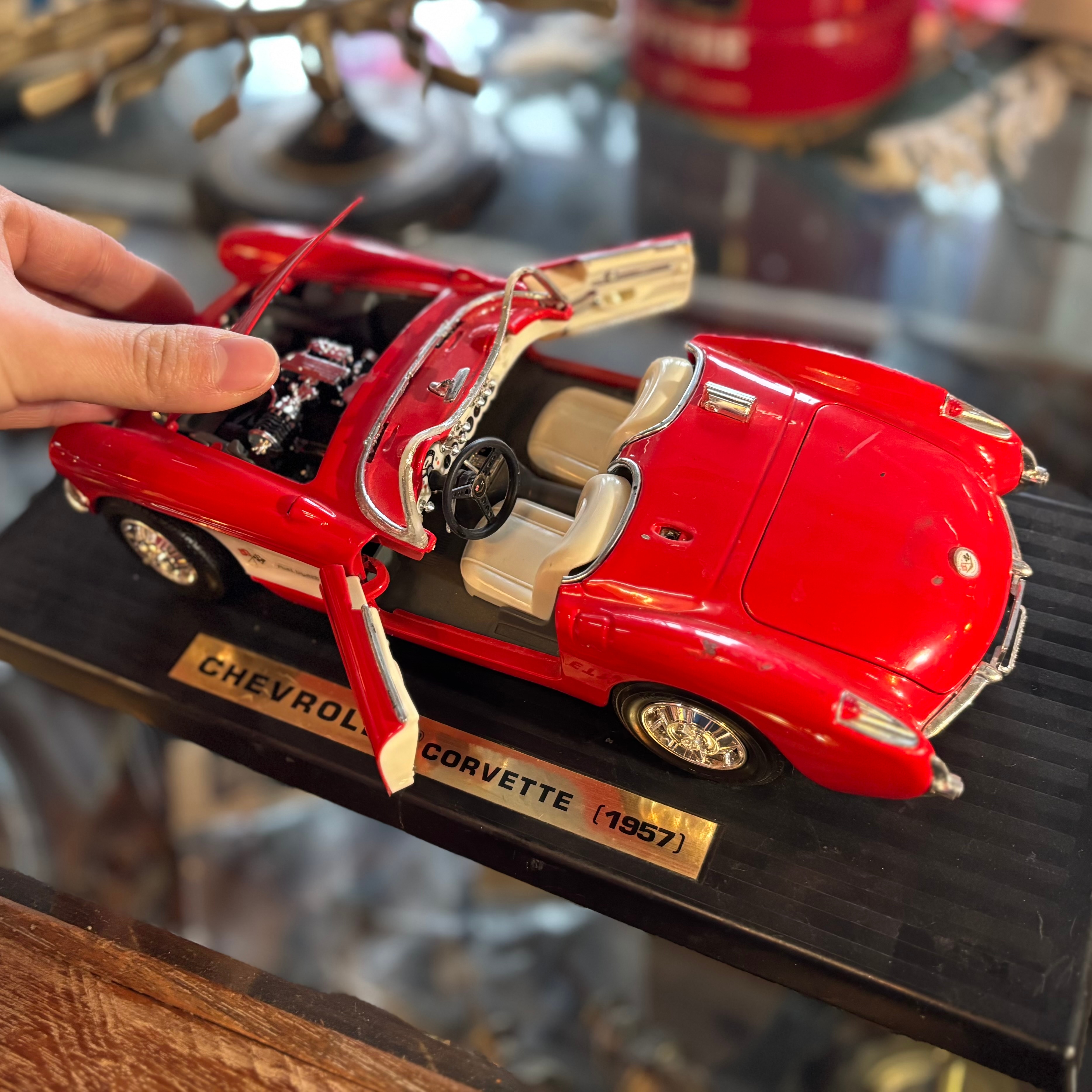 1台売り 1/34 1957 シボレー コルベット ミニカー 車 アメ車 A