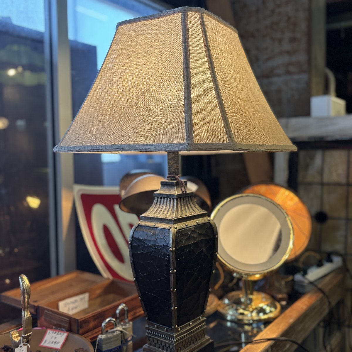 U.S.Vintage BLACK Table lamp