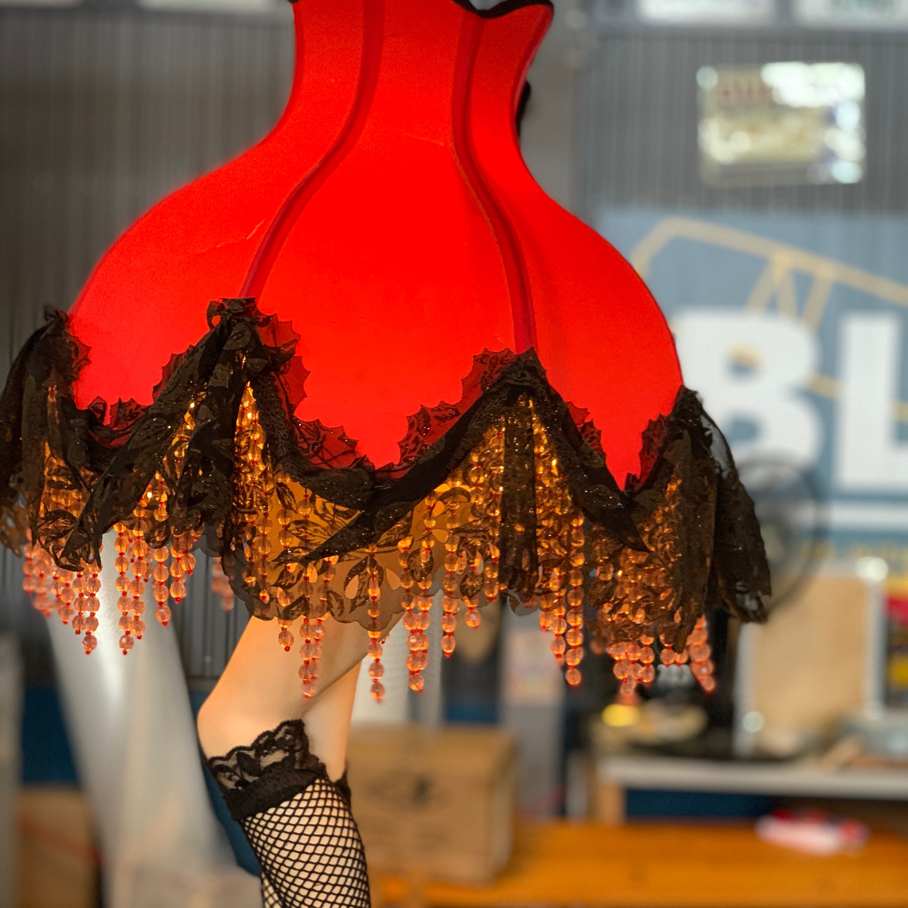 セクシー レッグ ランプ☆ ランプ ライト 電気