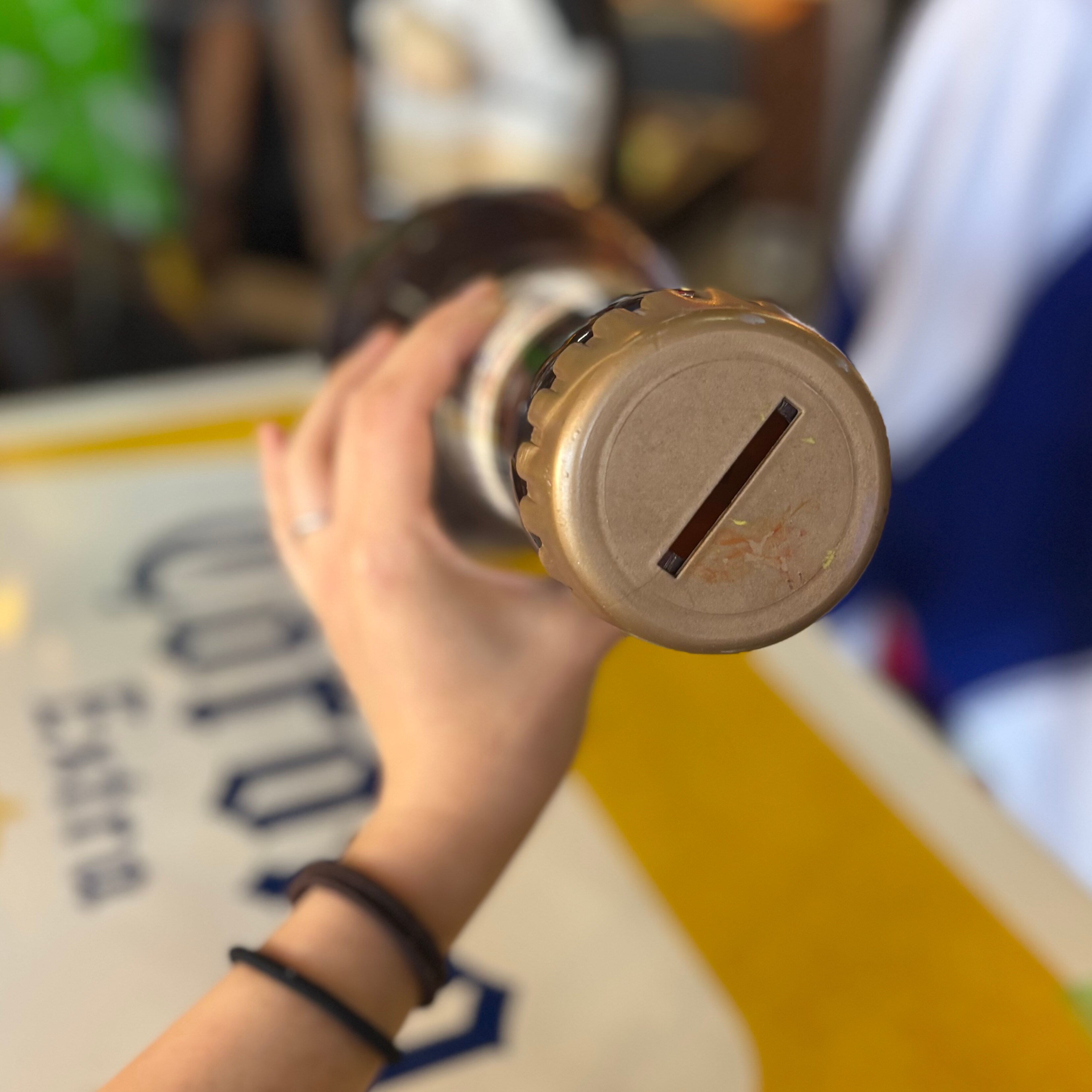 ビンテージ Miller Lite ビールボトル型 貯金箱 【12173】