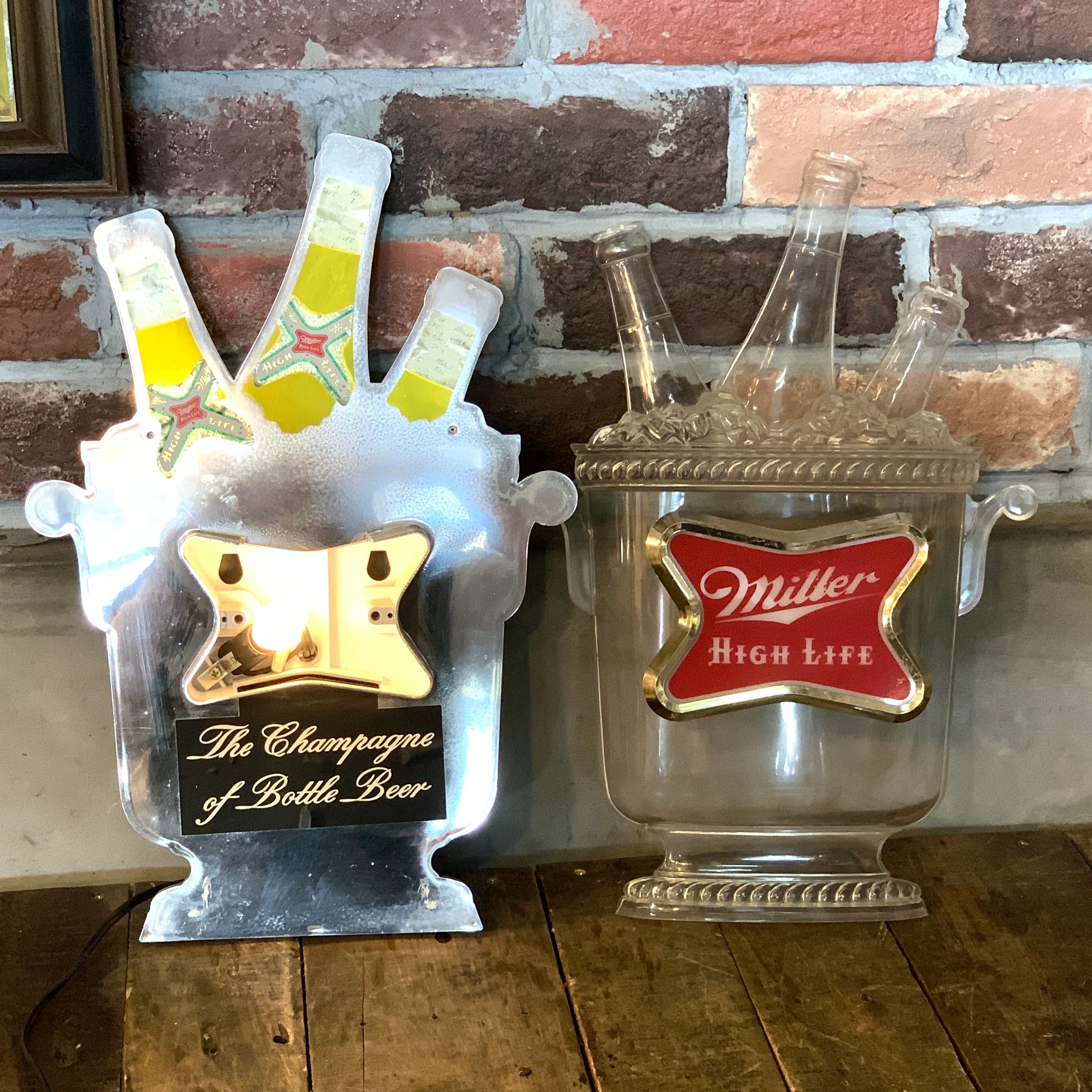 Miller High Life ビアクーラー型ライトサイン