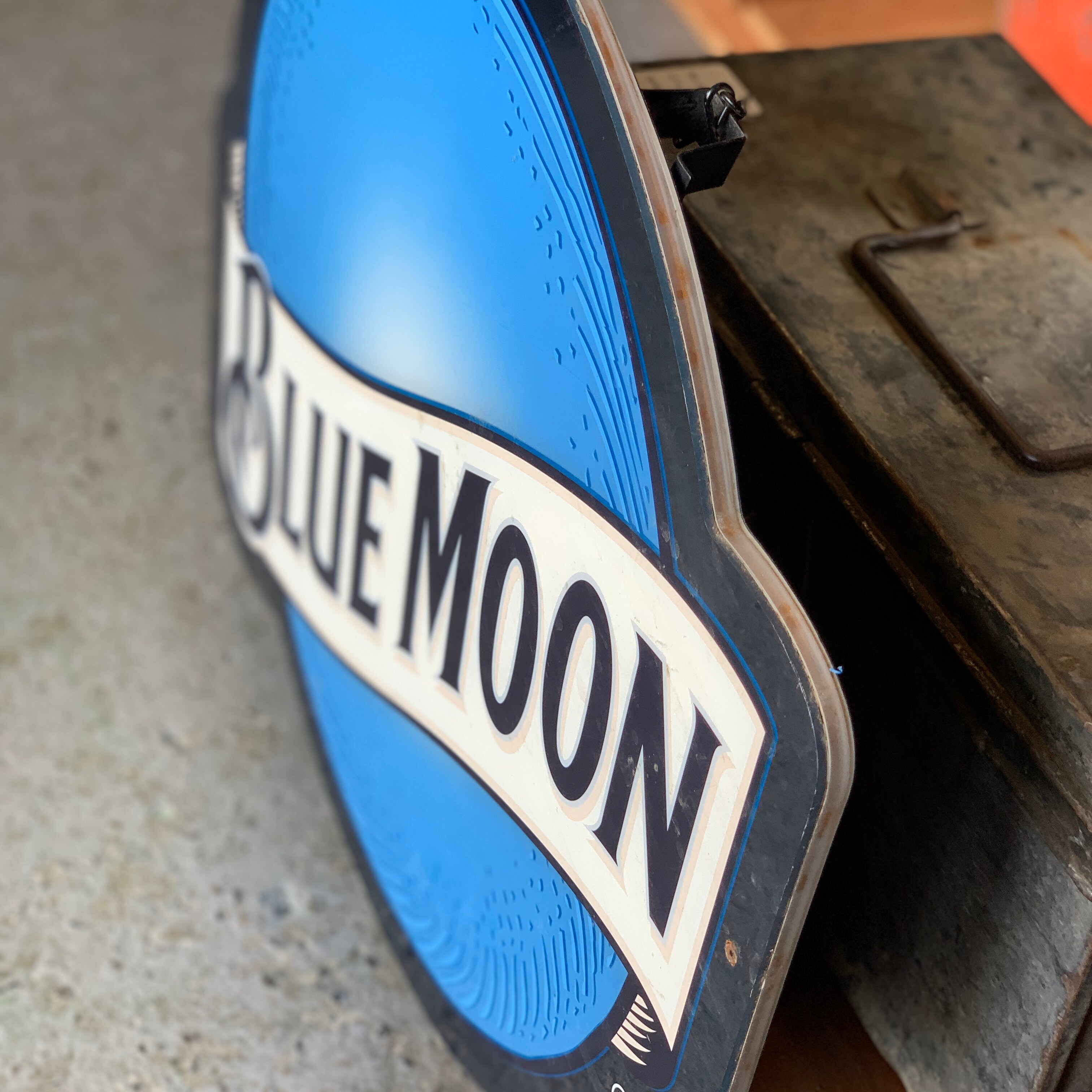 Blue Moon ビンテージサインボード】 Blue Moon ビンテージサインボード】
