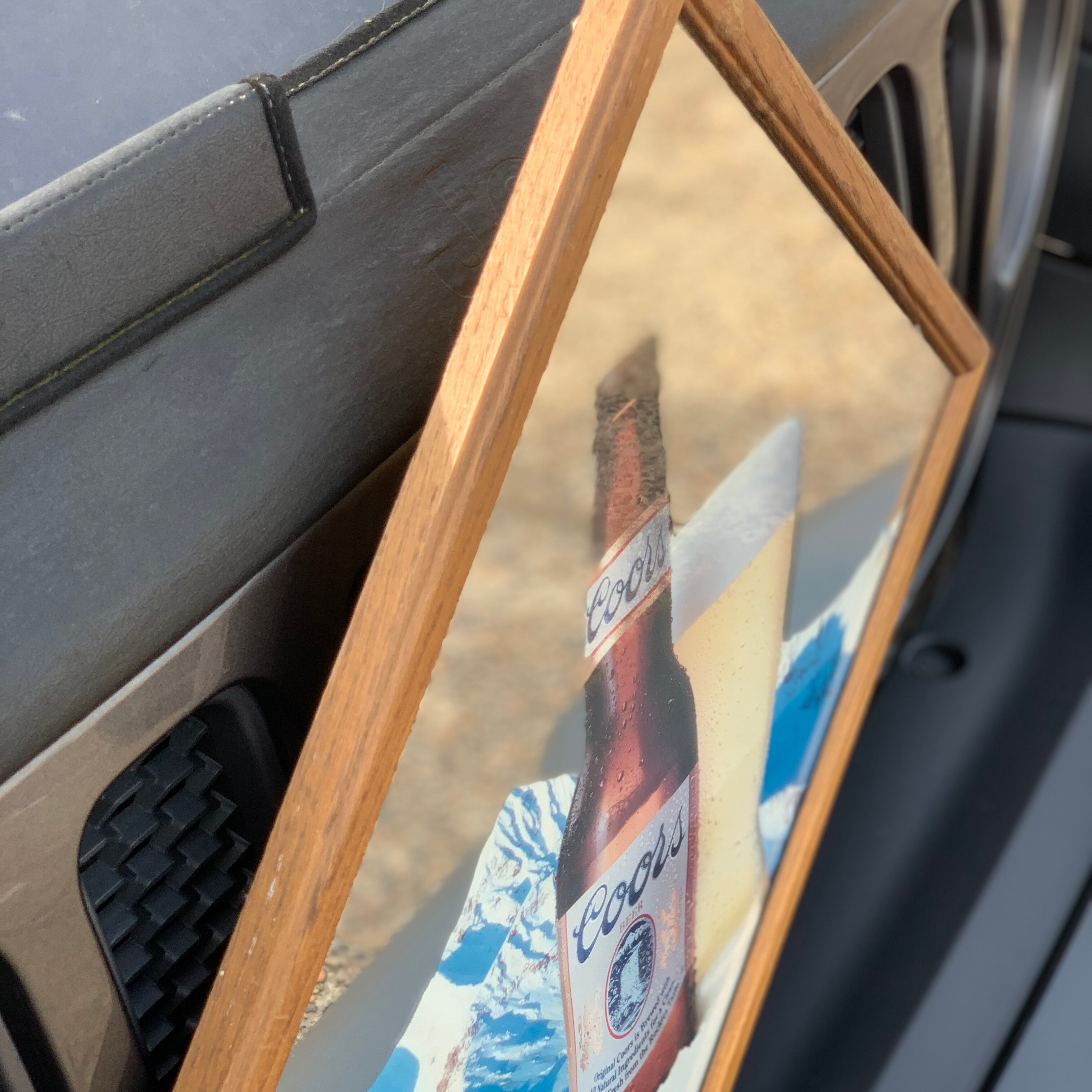Coors Light パブミラー　アンティーク Coors Light パブミラー アンティーク Coors Light ヴィンテージ