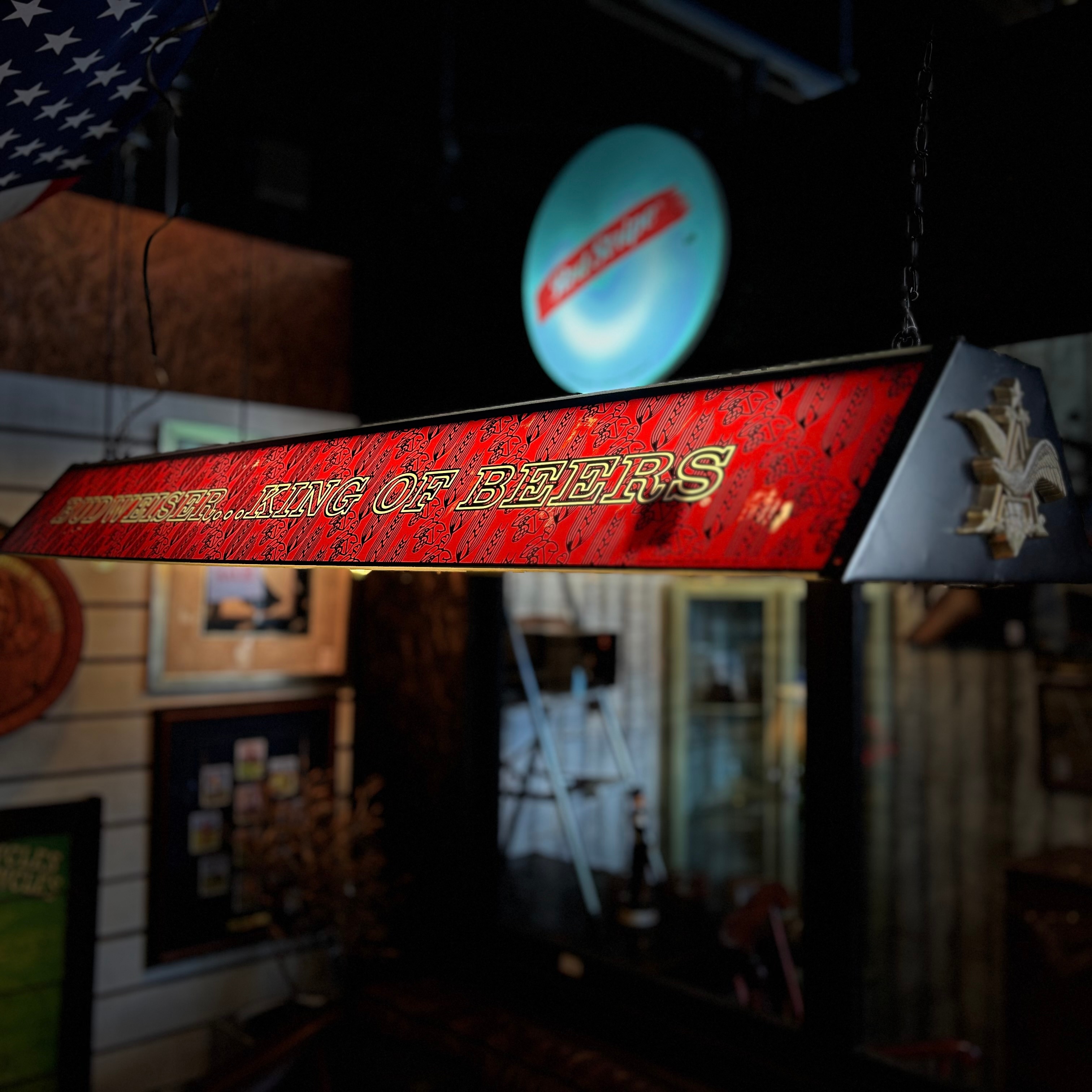 バドワイザー プールテーブルライト | Jo's antiques OFFICIAL BLOG