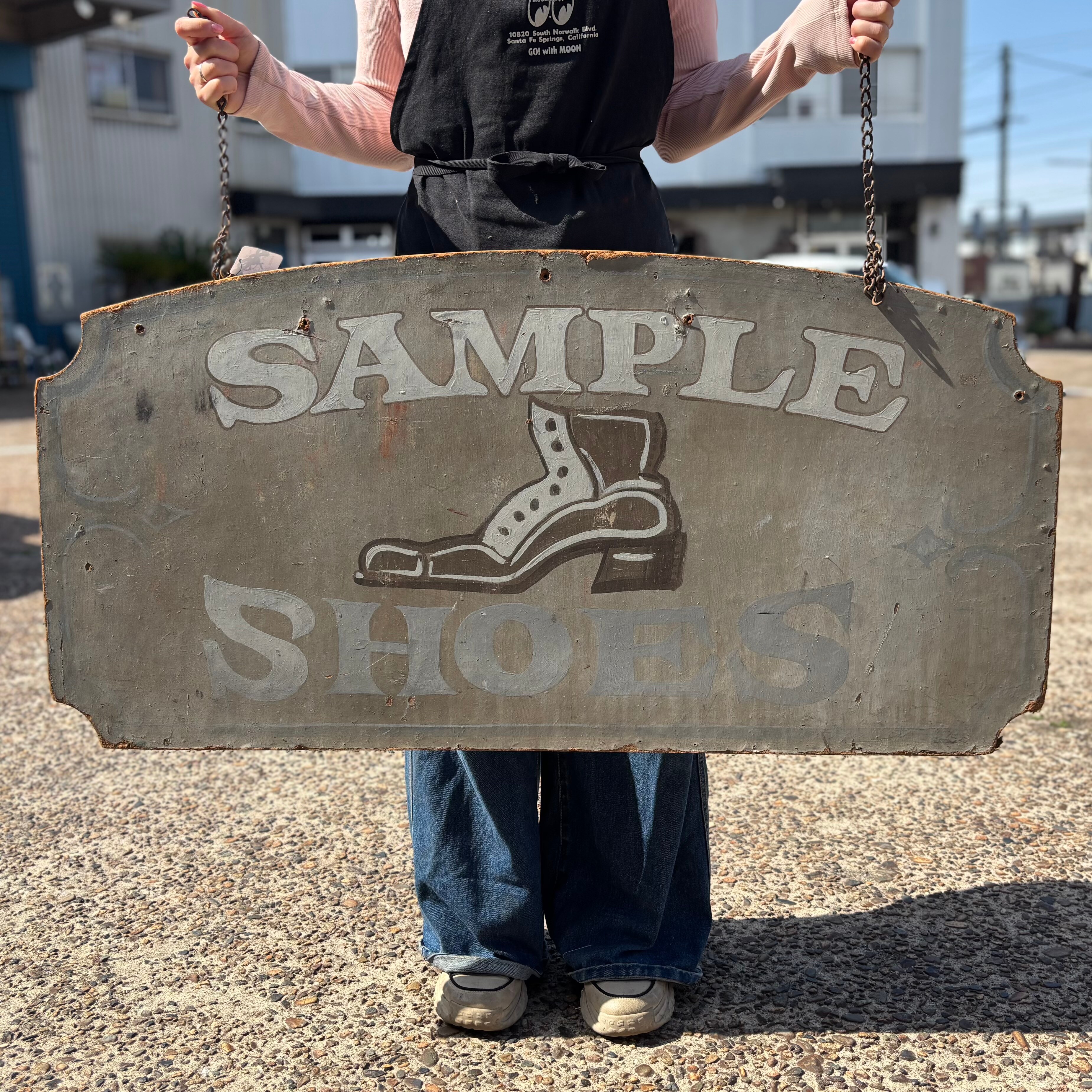 ヴィンテージウッドサイン