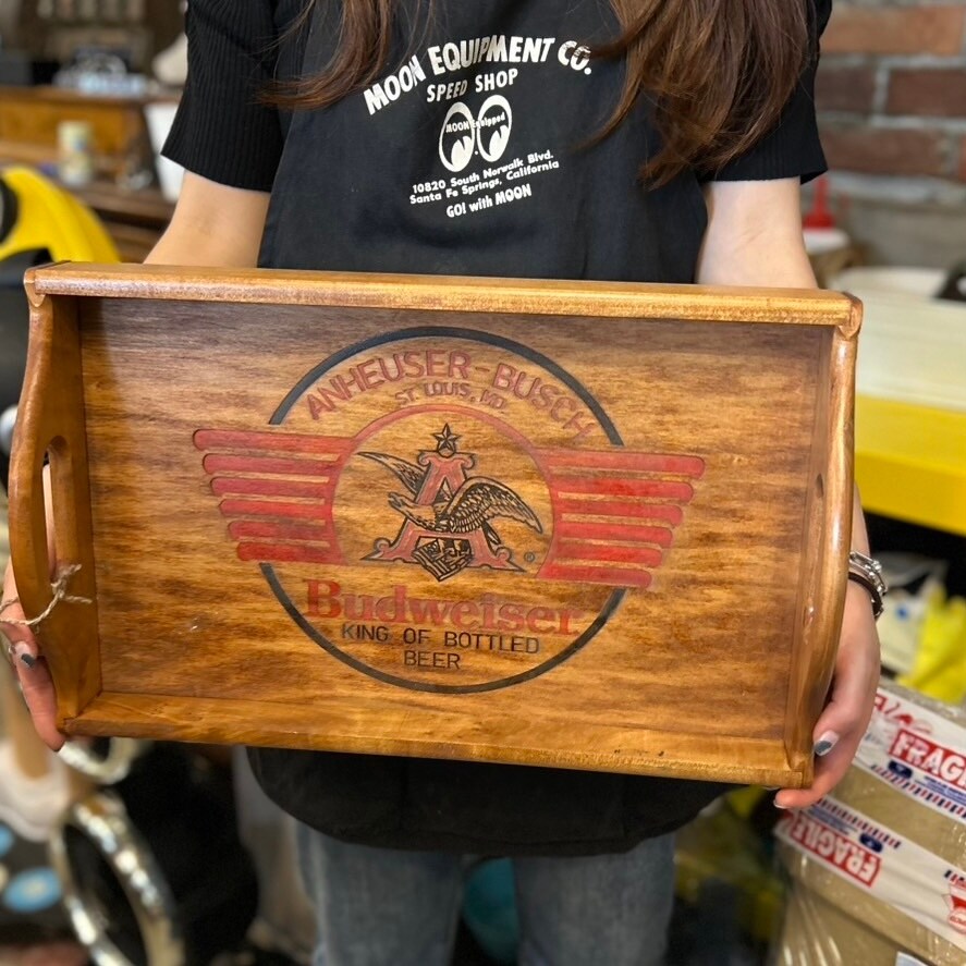 人気ショップ ☆Budweiser ヴィンテージ木箱 Anheuser-Busch☆（VINTAGE WOOD その他