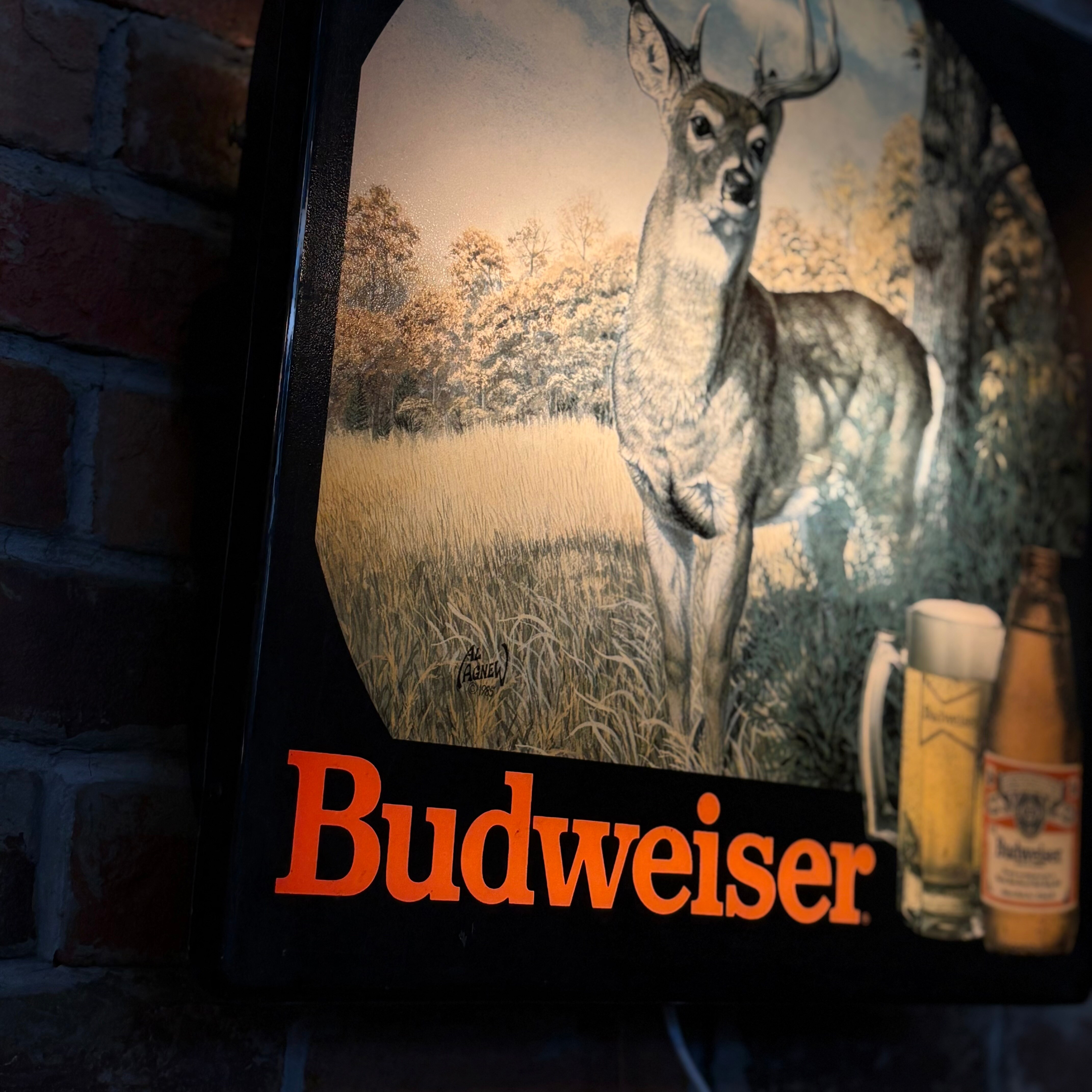 バドワイザー　ライトサイン　ヴィンテージ バドワイザー BUDWEISER ライトサイン アメリカンヴィンテージ