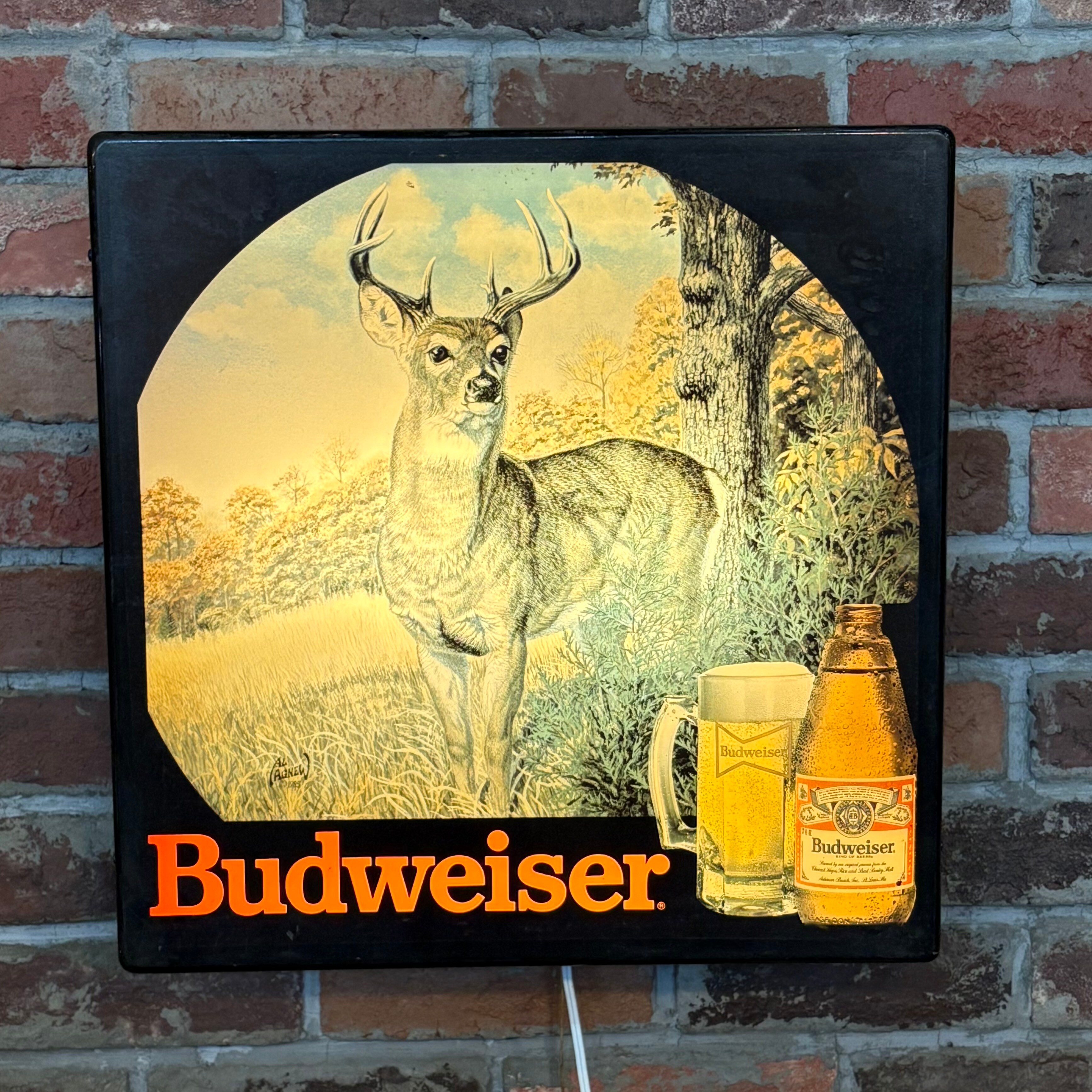 バドワイザー　ライトサイン　ヴィンテージ 新品 希少 バドワイザー ヴィンテージ ネオンサイン 看板 ネオン