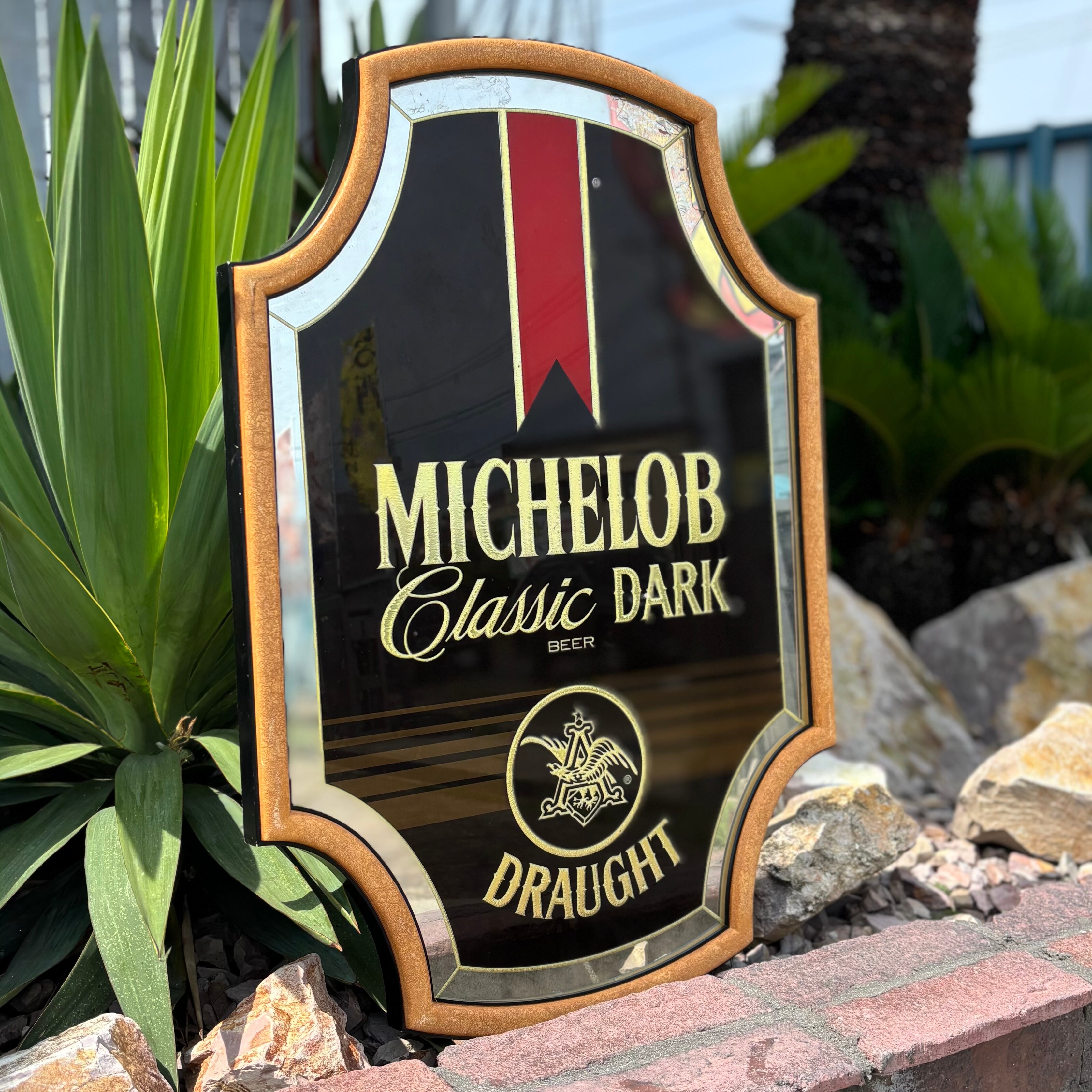 Michelob Classic Dark ビンテージミラーパブサイン