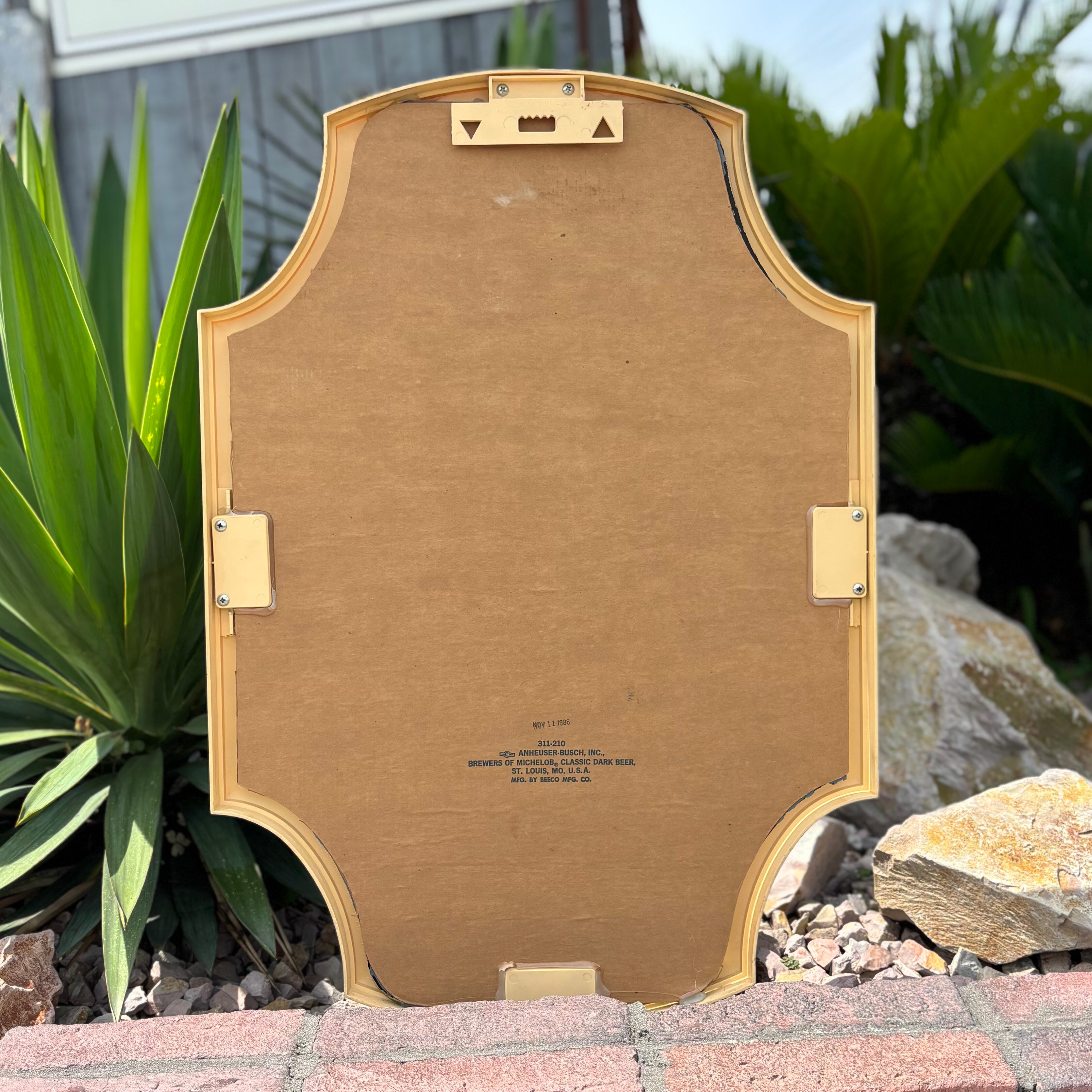 Michelob Classic Dark ビンテージミラーパブサイン