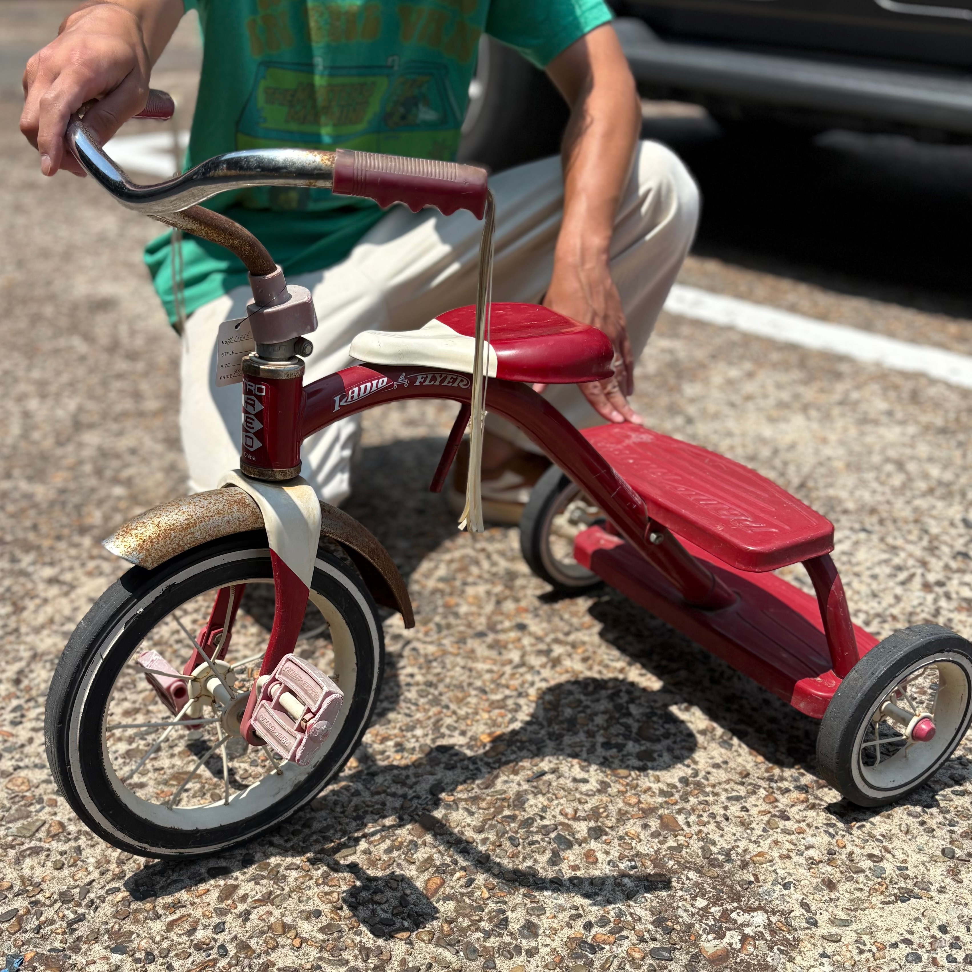 RADIO FLYER　レトロ自転車　ニ輪車　アンティーク a19457.jpg