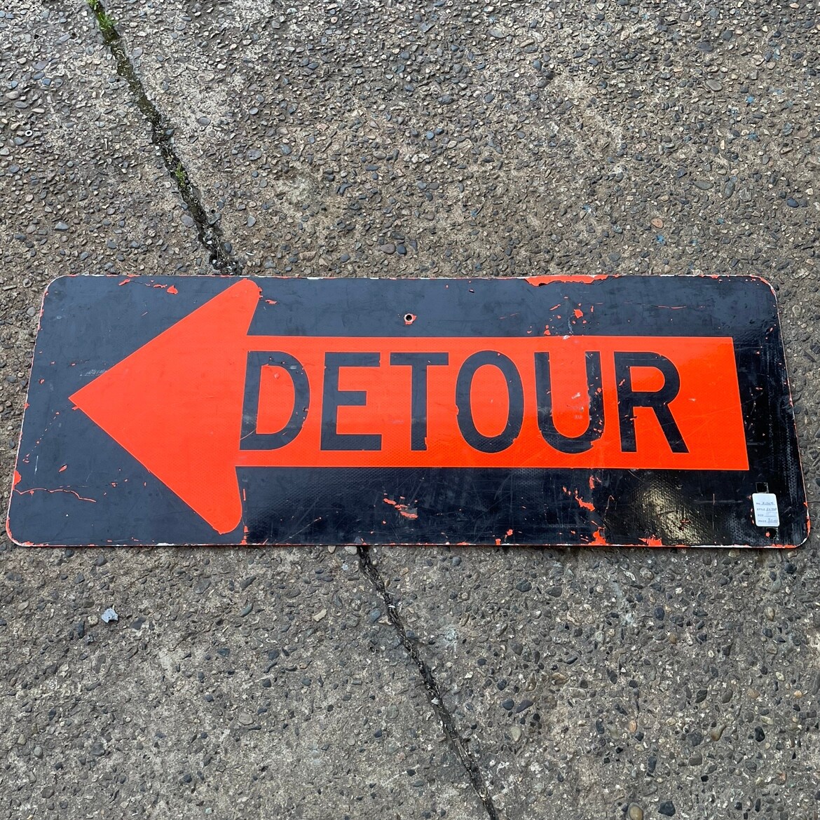 DETOUR★ロードサイン看板★大判122cm★ビンテージUSAアメリカ雑貨 170150655_o2.jpg?