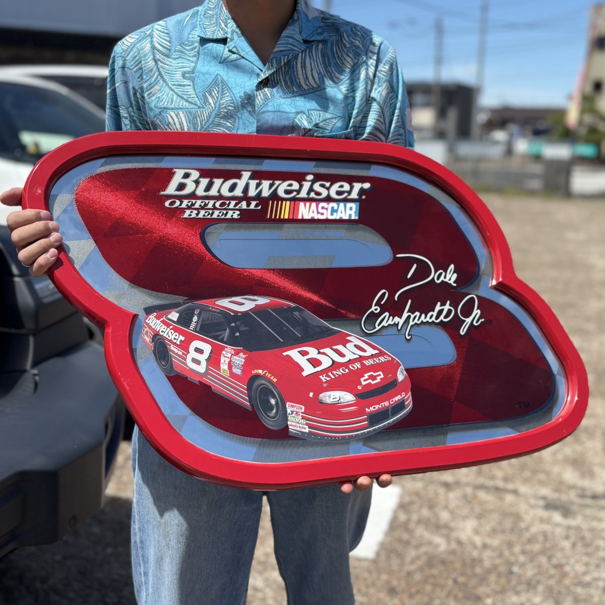 Budweiser × NASCAR デイル・アーンハート Jr. パブミラー