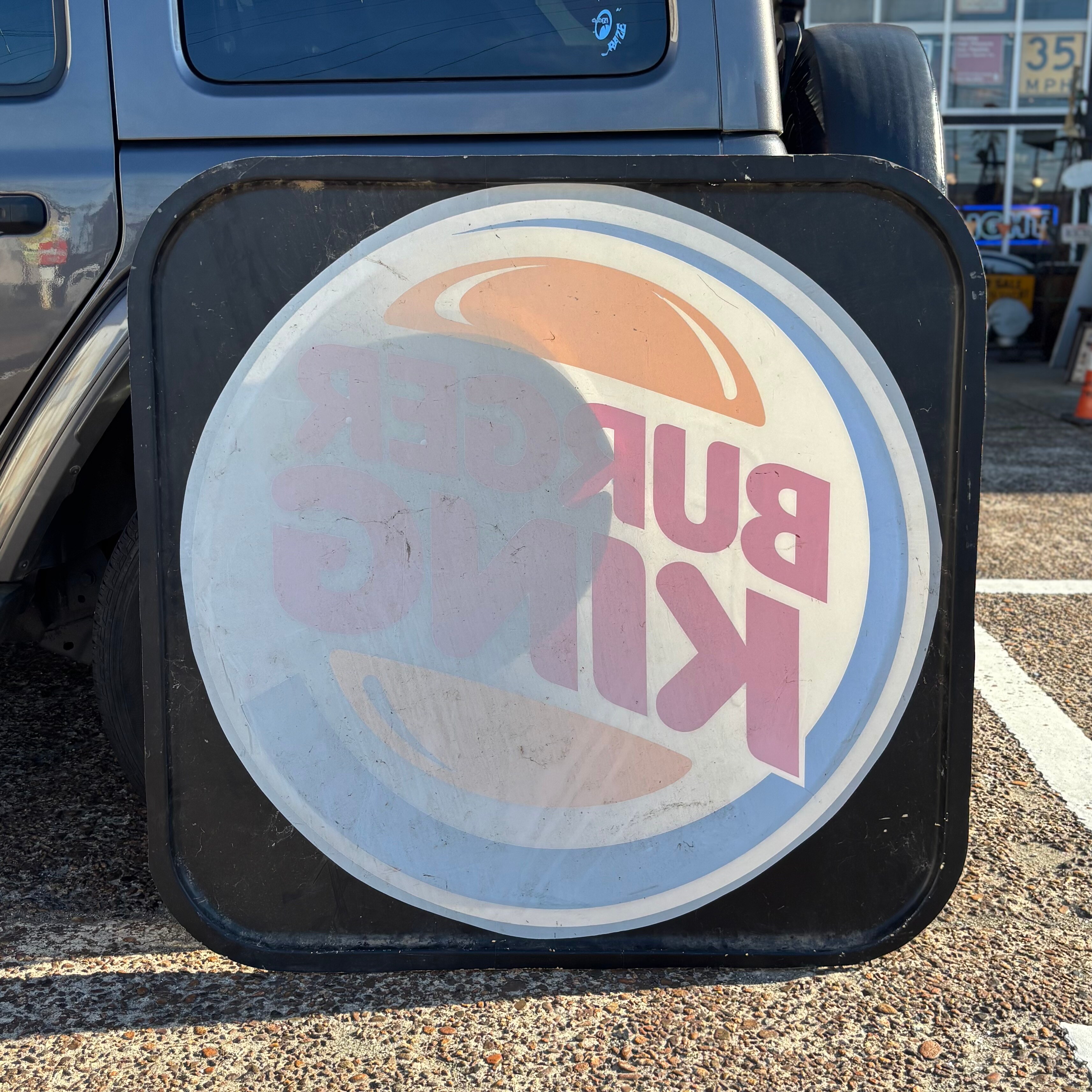 BURGER KING Logo Sign – Large Store Display Panel