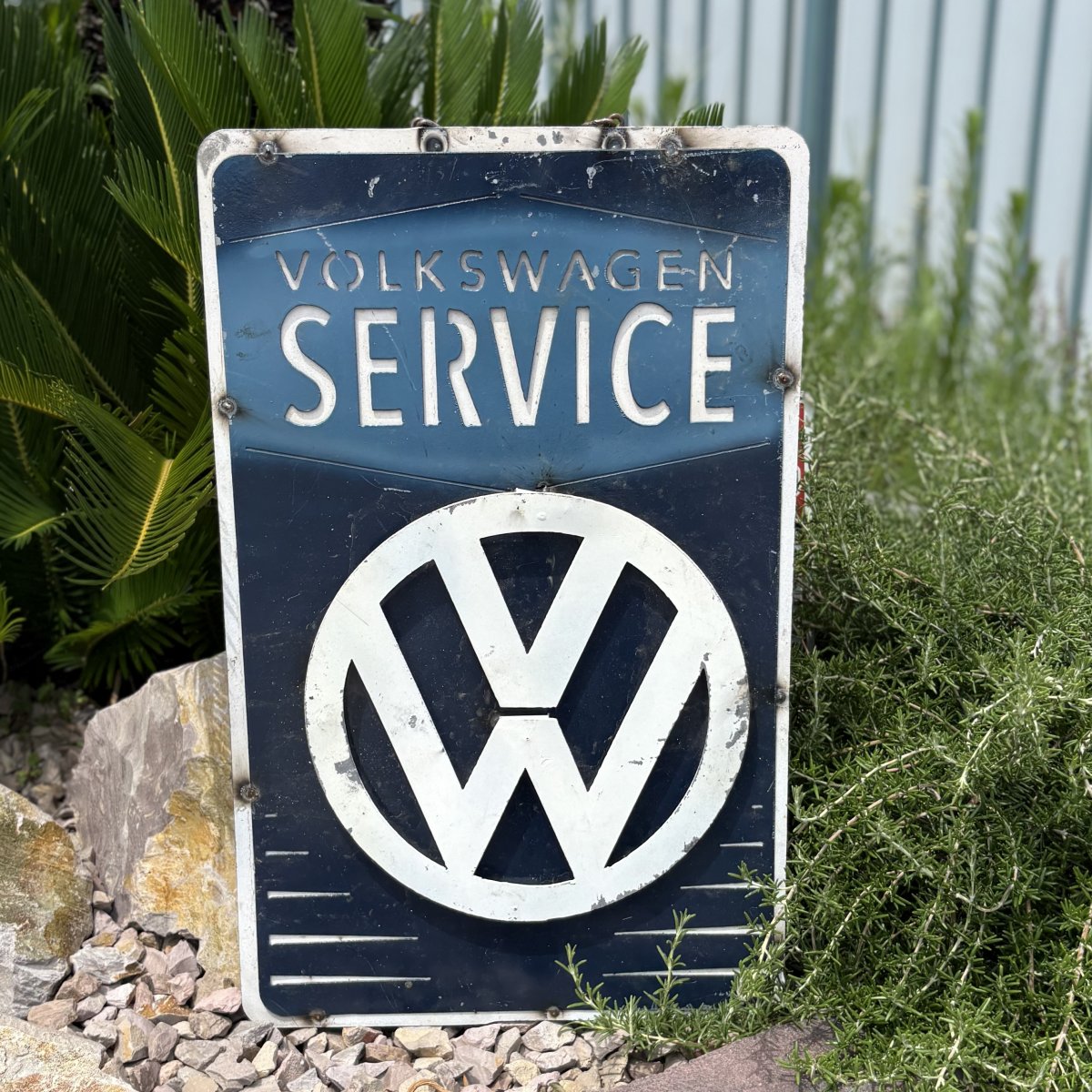 N*.様 【レトロ】Volkswagen SERVICE 金属製 看板 Amazon.com: Volkswagen Service Metal Sign - Vintage