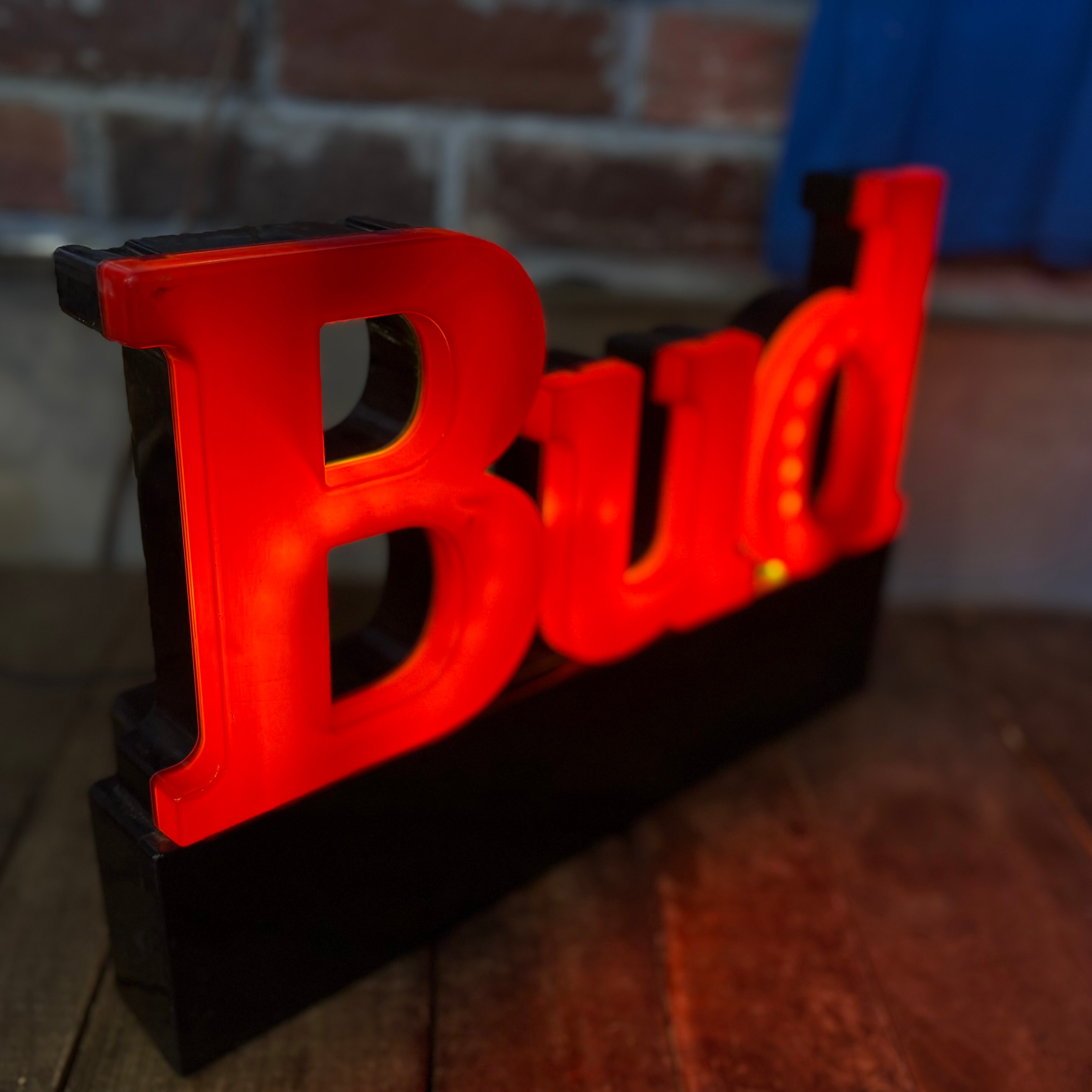 ビンテージ Budweiserバドワイザー ライトサイン Budweiser Light ライトサイン バドワイザー ライト ビンテージ