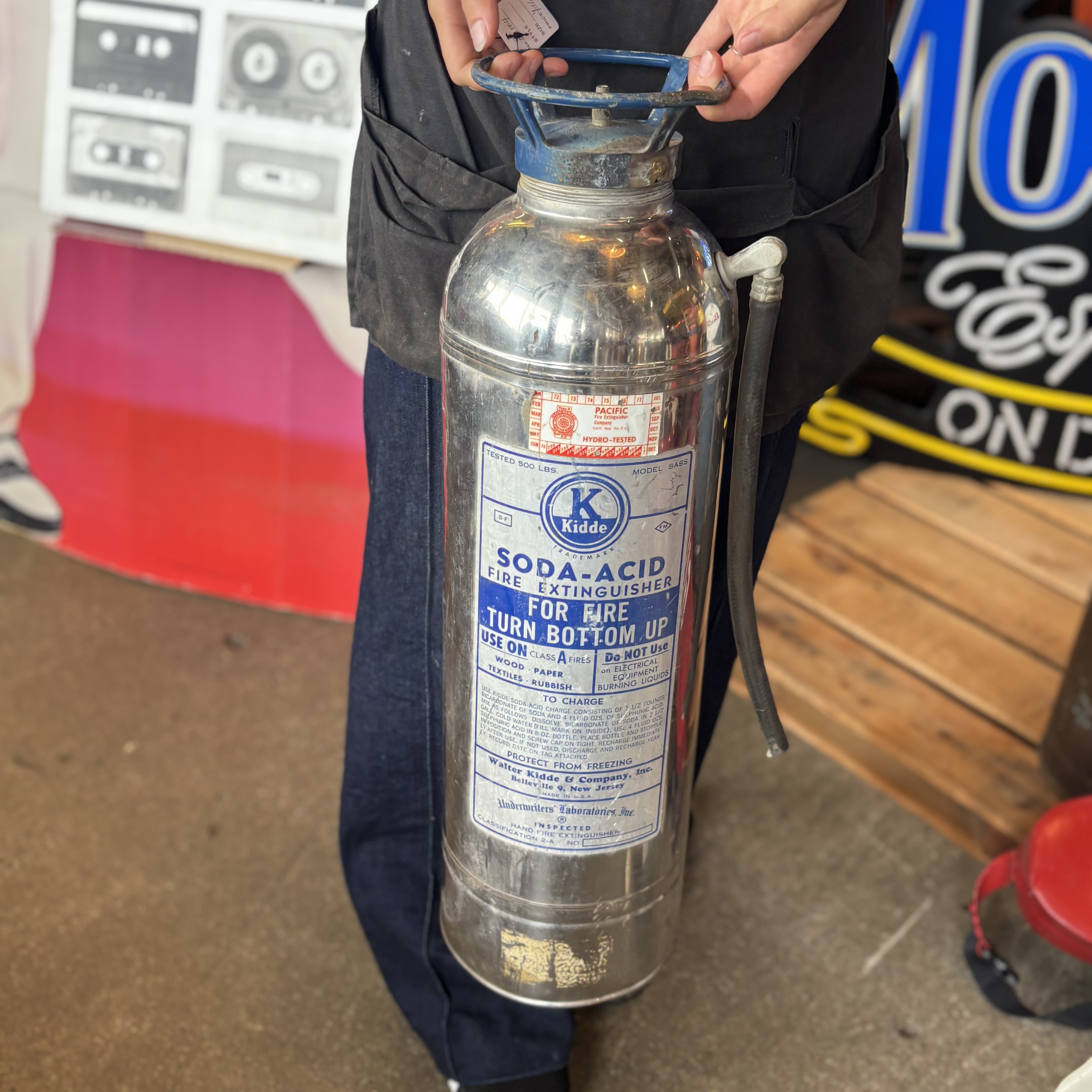 Vintage Kidde Soda-Acid Fire Extinguisher