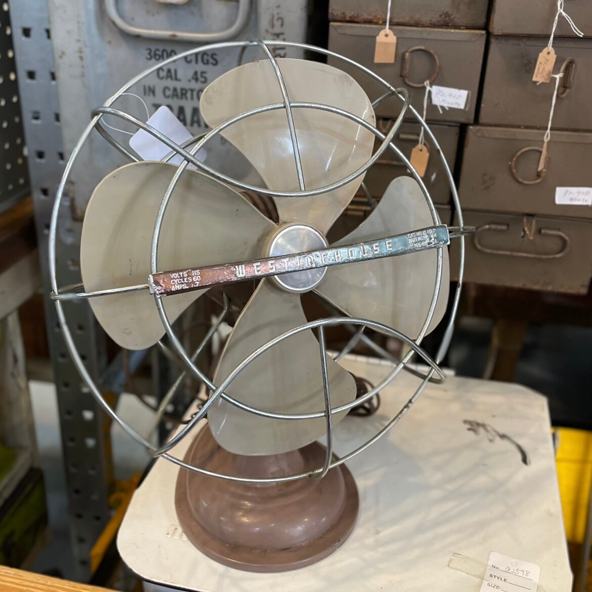 扇風機・サーキュレーター 1950s WestingHouse Fan vintage 扇風機・サーキュレーター 1950s WestingHouse Fan vintage VTG