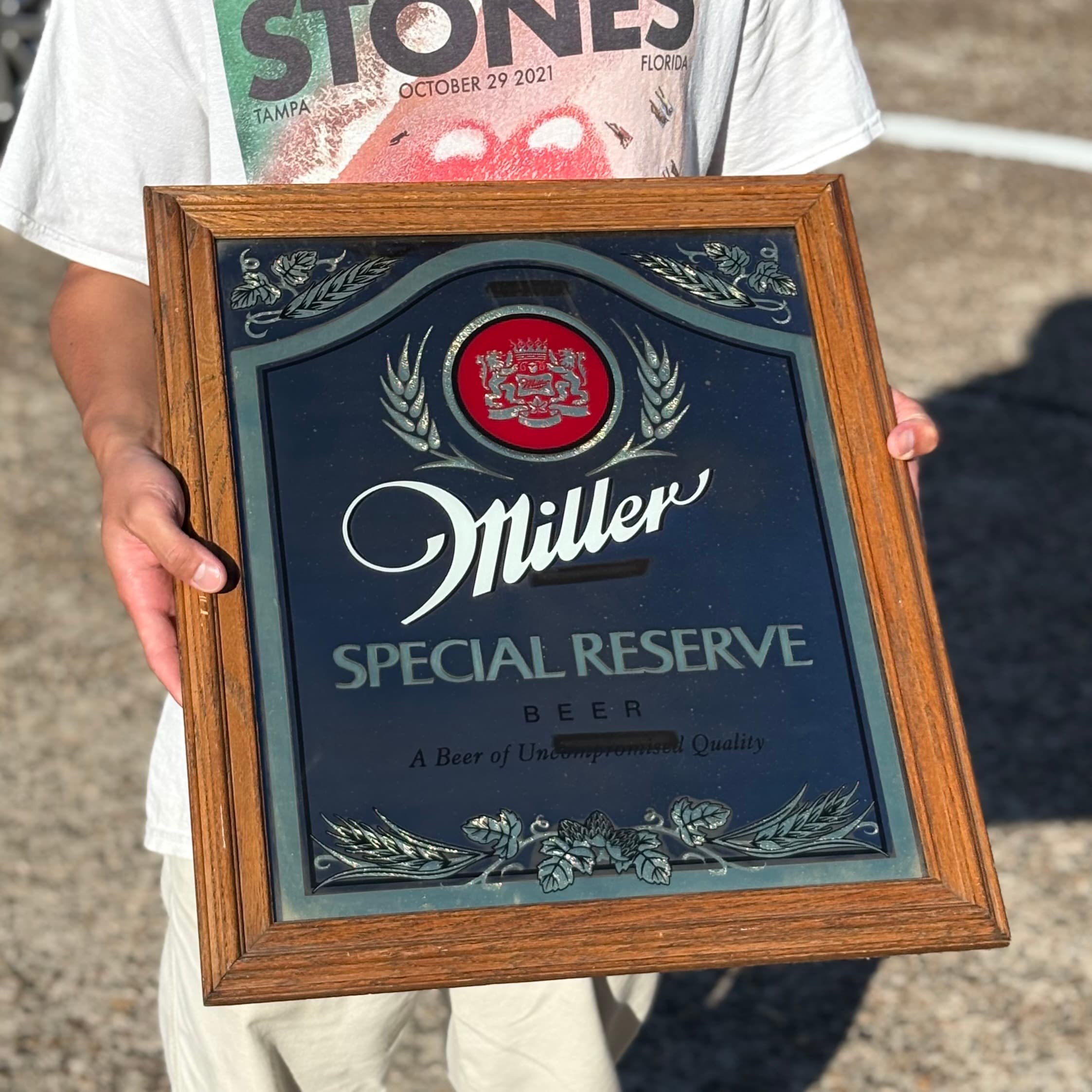 Miller Special Reserve ヴィンテージパブミラー