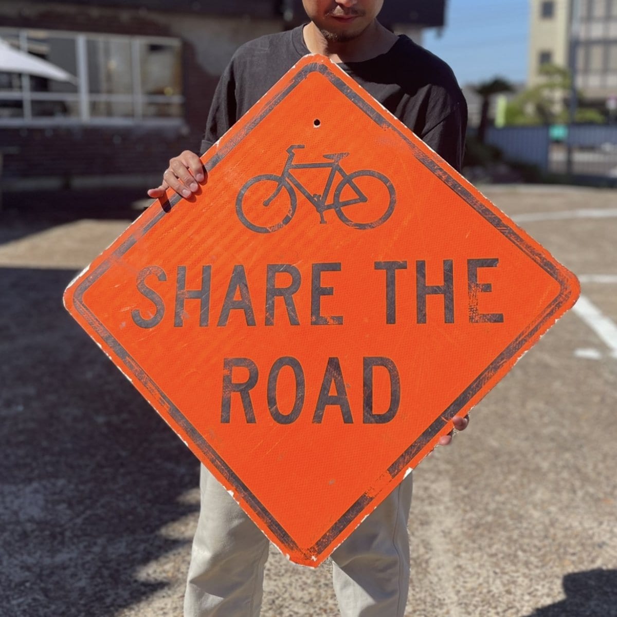 U.S Vintage Road Sign “SHARE THE ROAD”