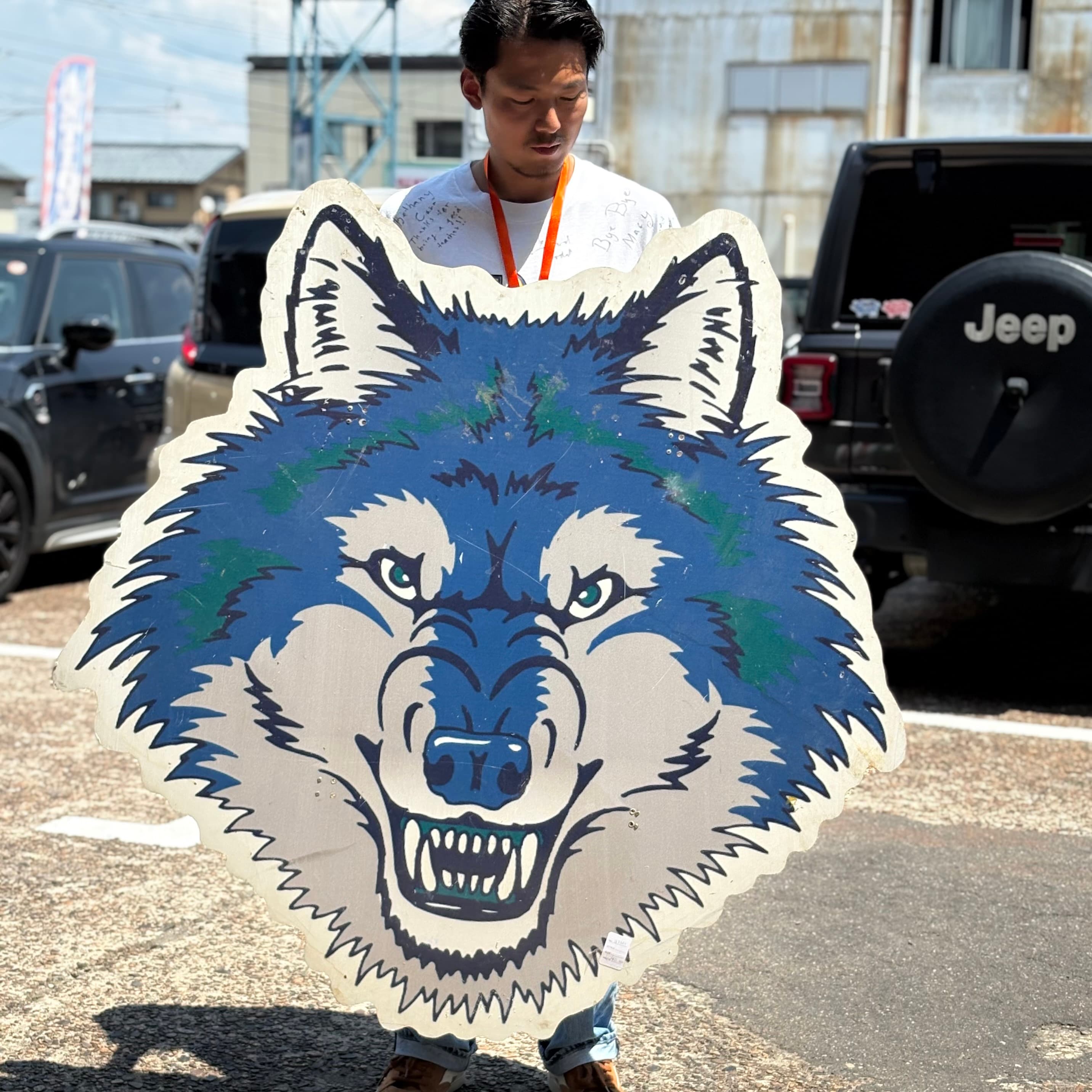 【Co.】WOLF'S HEAD ヴィンテージ看板 WOLF'S HEAD ヴィンテージ看板