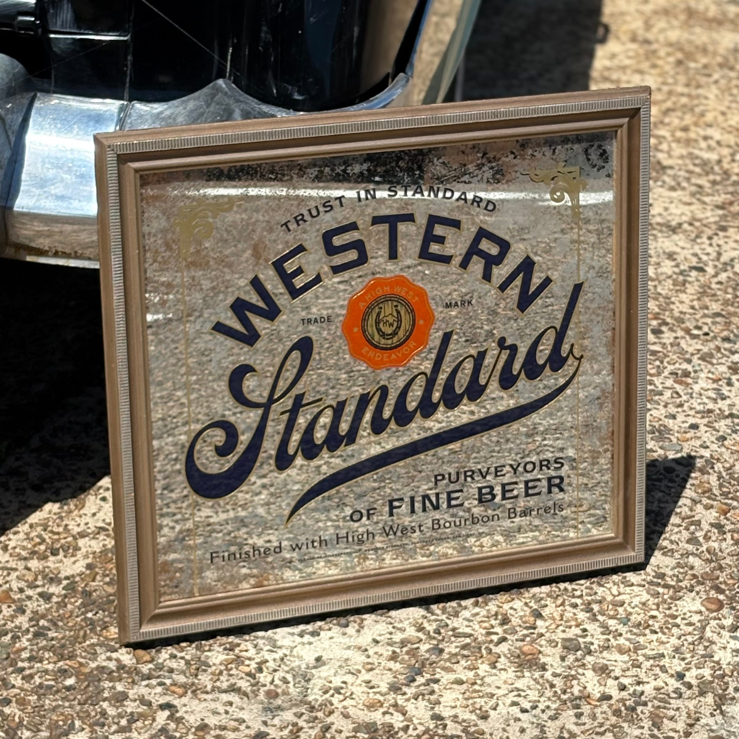 Western Standardビンテージパブミラー