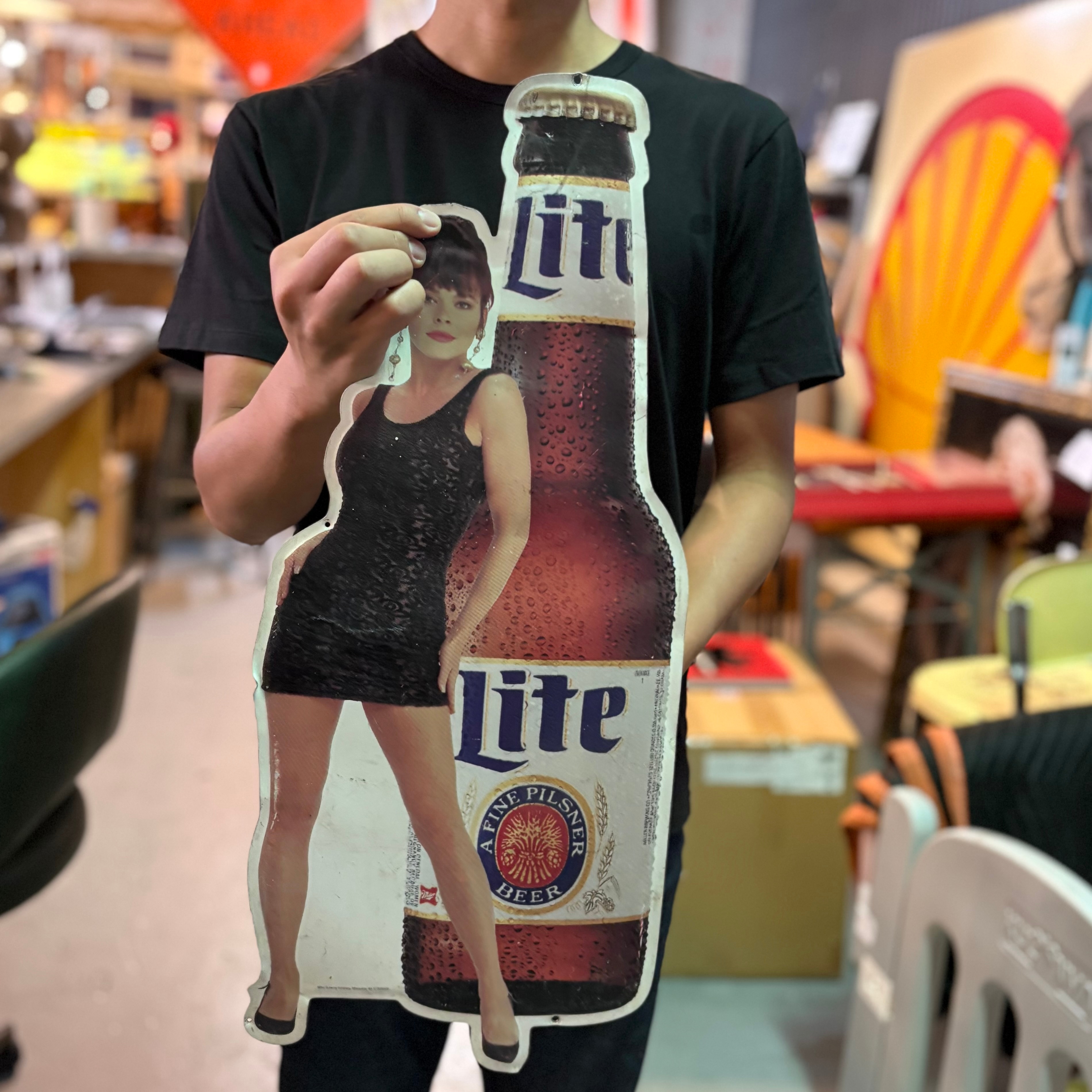 ミラービールMiller Lite ビールピッチャーサイン巨大ネオンサインボード ミラービールMiller Lite ビールピッチャーサイン巨大ネオン