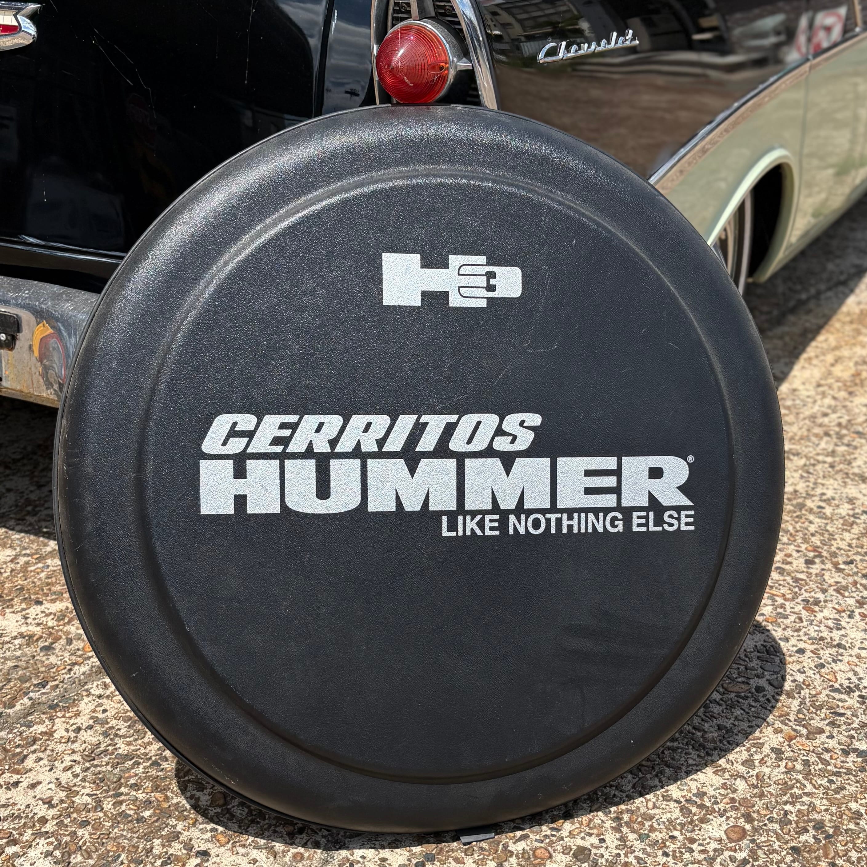 HUMMER H3 純正スペアタイヤカバー