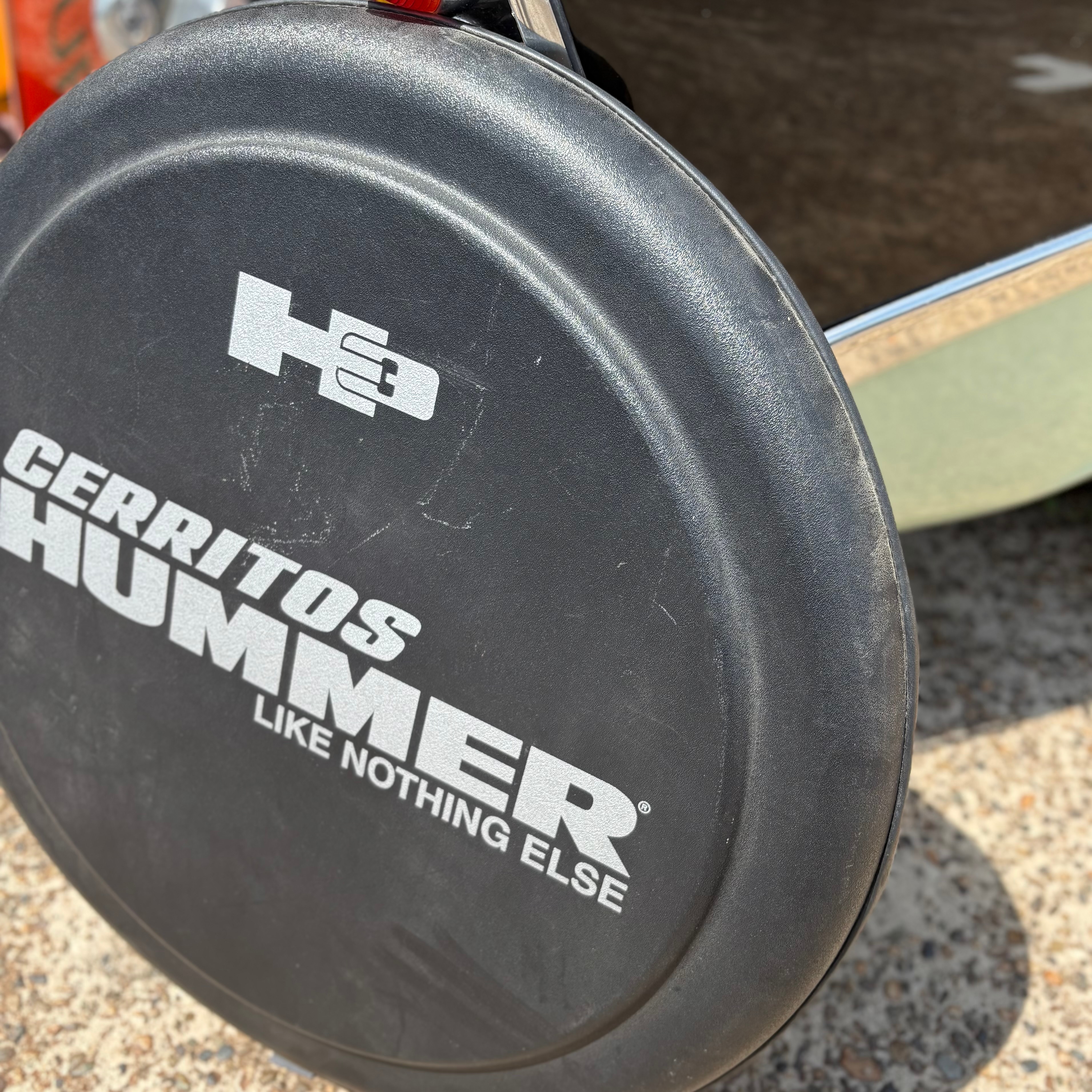 HUMMER H3 純正スペアタイヤカバー