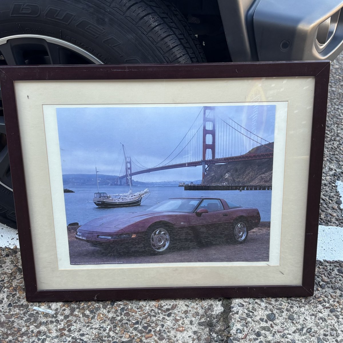洋書◆クラシックカーの広告写真集 本 車 コルベット ポスター 洋書◇クラシックカーの広告写真集 本 車 コルベット ポスター