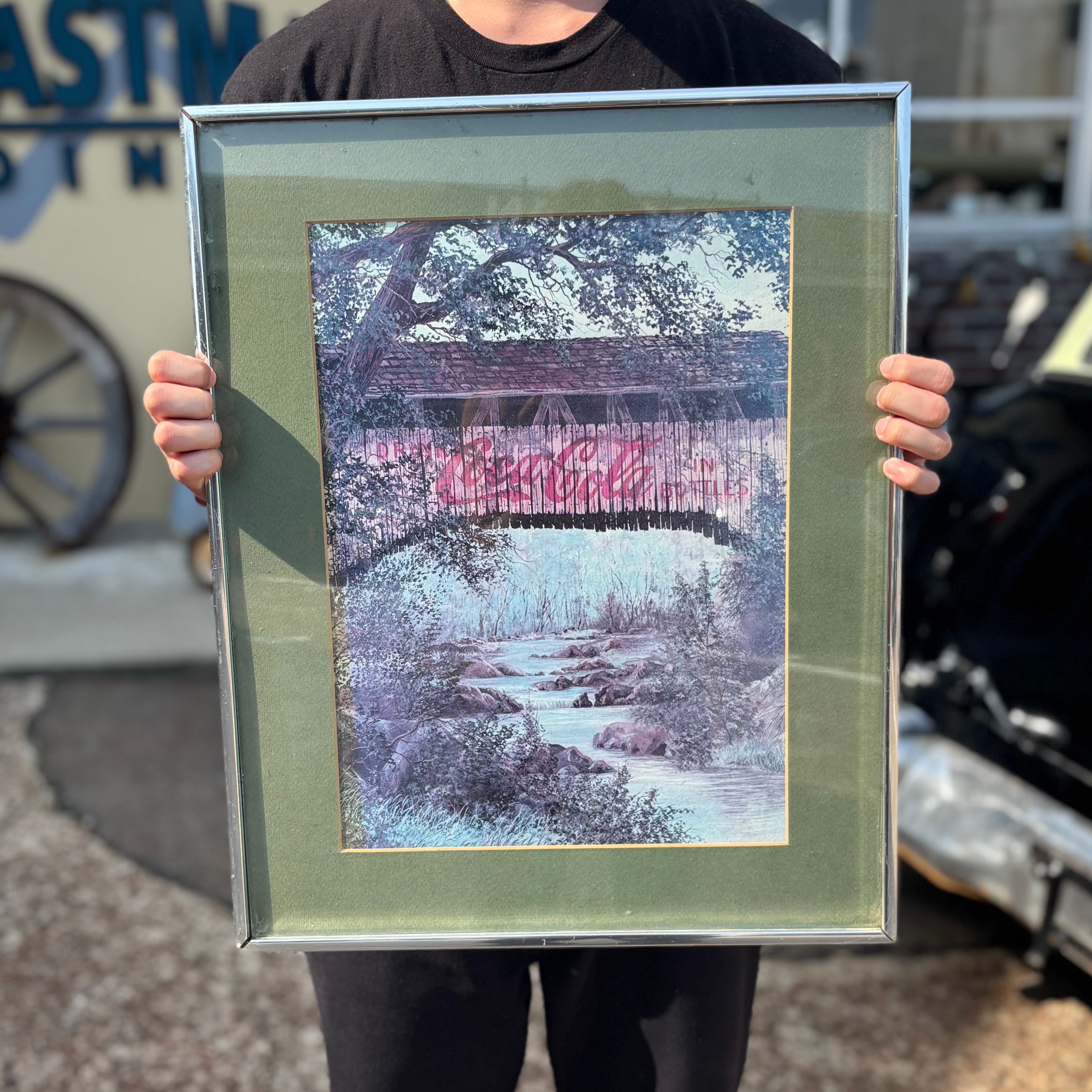 Coca-Cola Vintage Framed Art
