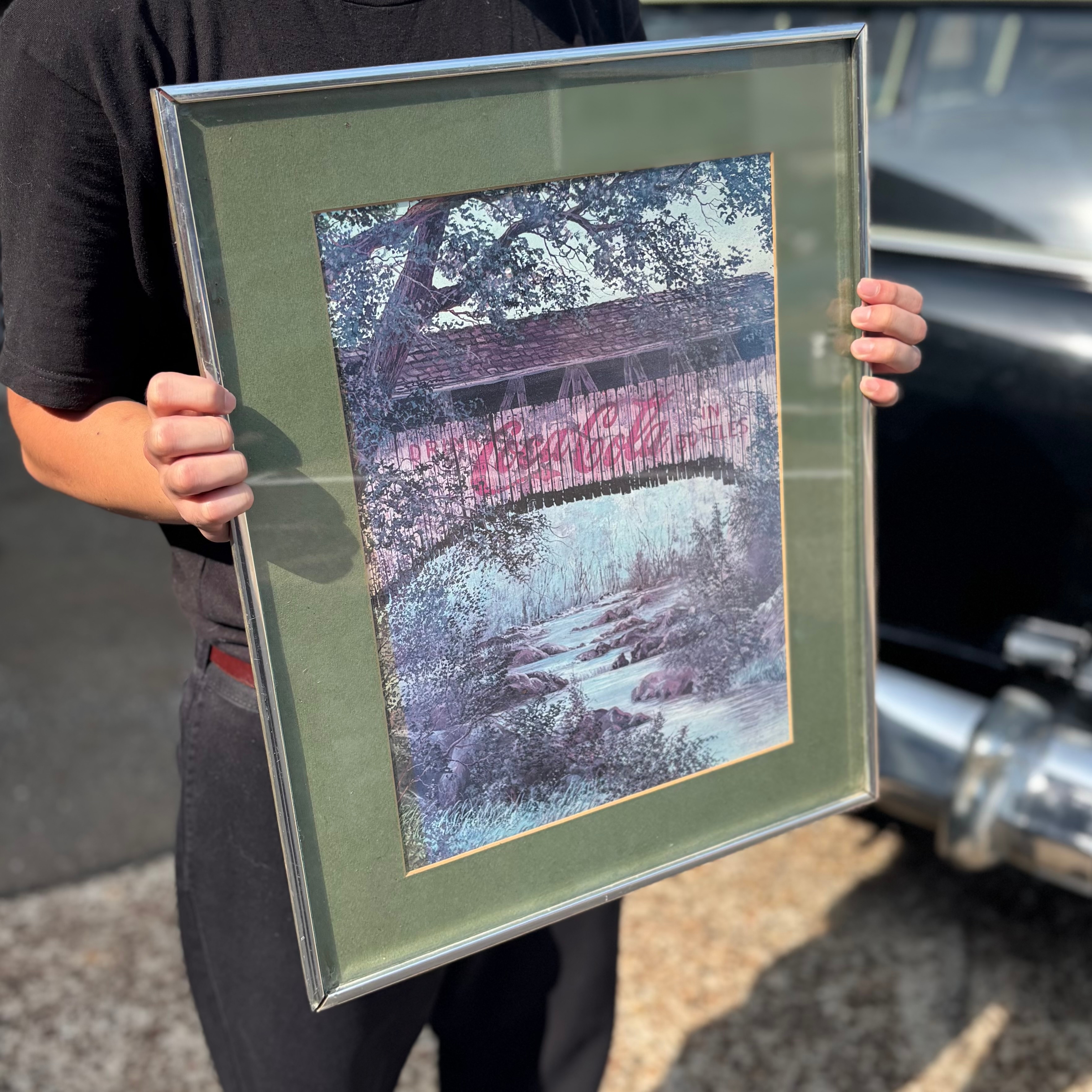 Coca-Cola Vintage Framed Art