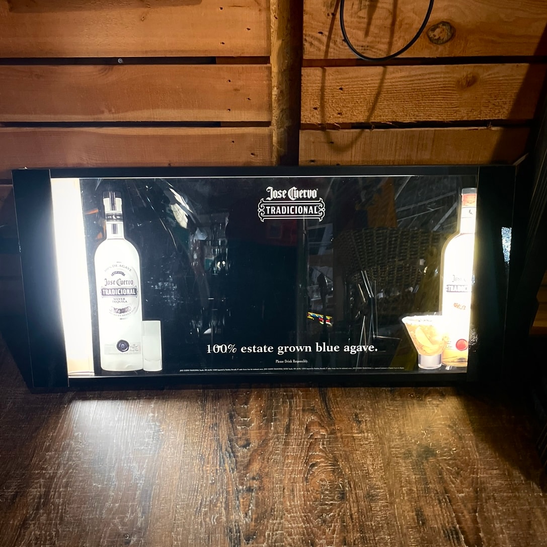 Jose Cuervo Tradicional Vintage Bar Light Sign