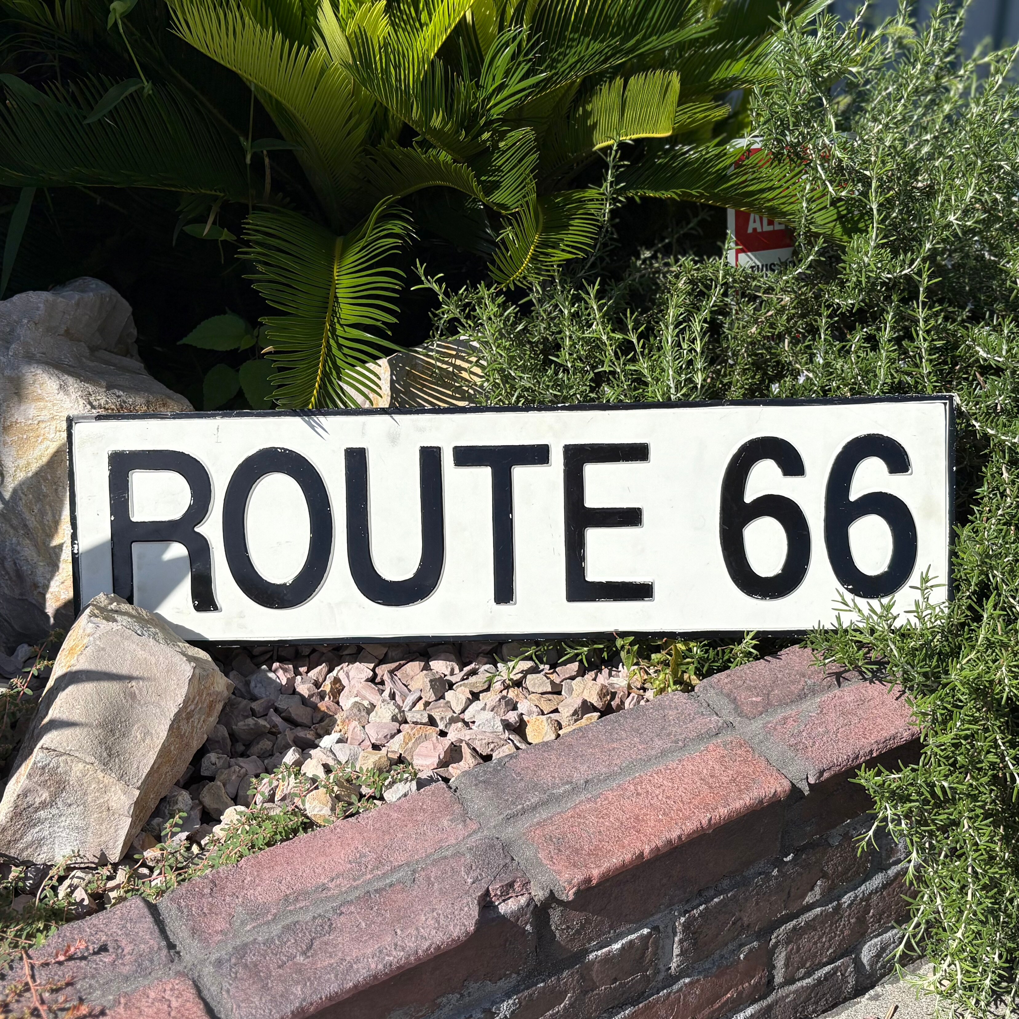 Vintage ROUTE 66 Metal Sign