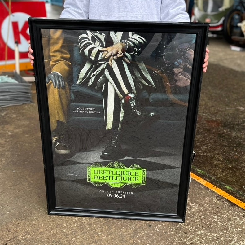アートポスター テッド・ミューリング エキシビジョンポスター Beetlejuice Beetlejuice” 2024 Theatrical Poster