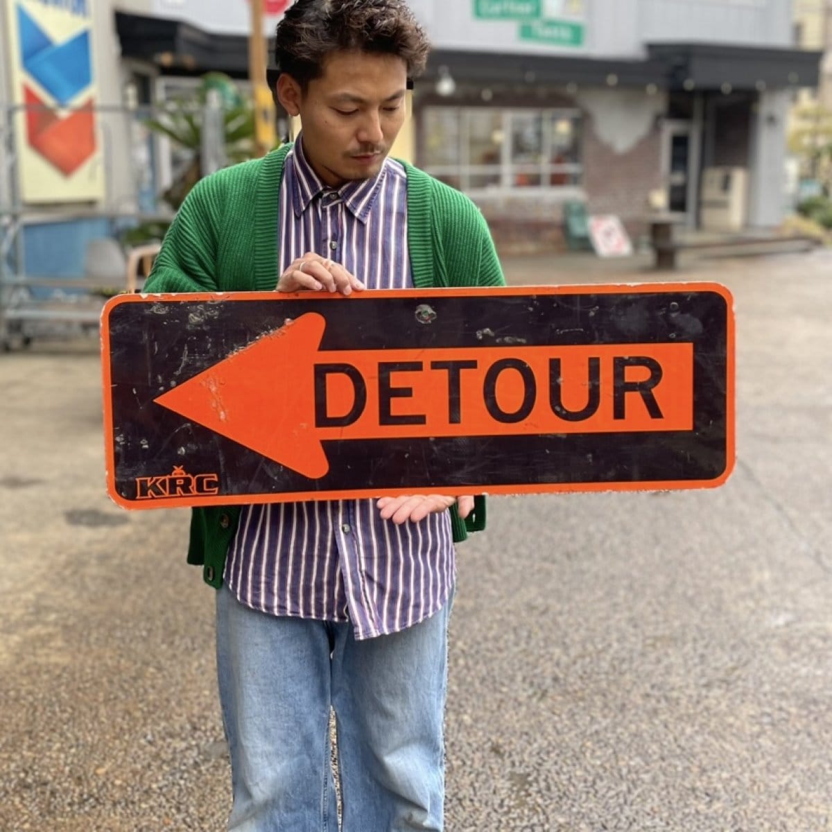 U.S Road Sign DETOUR