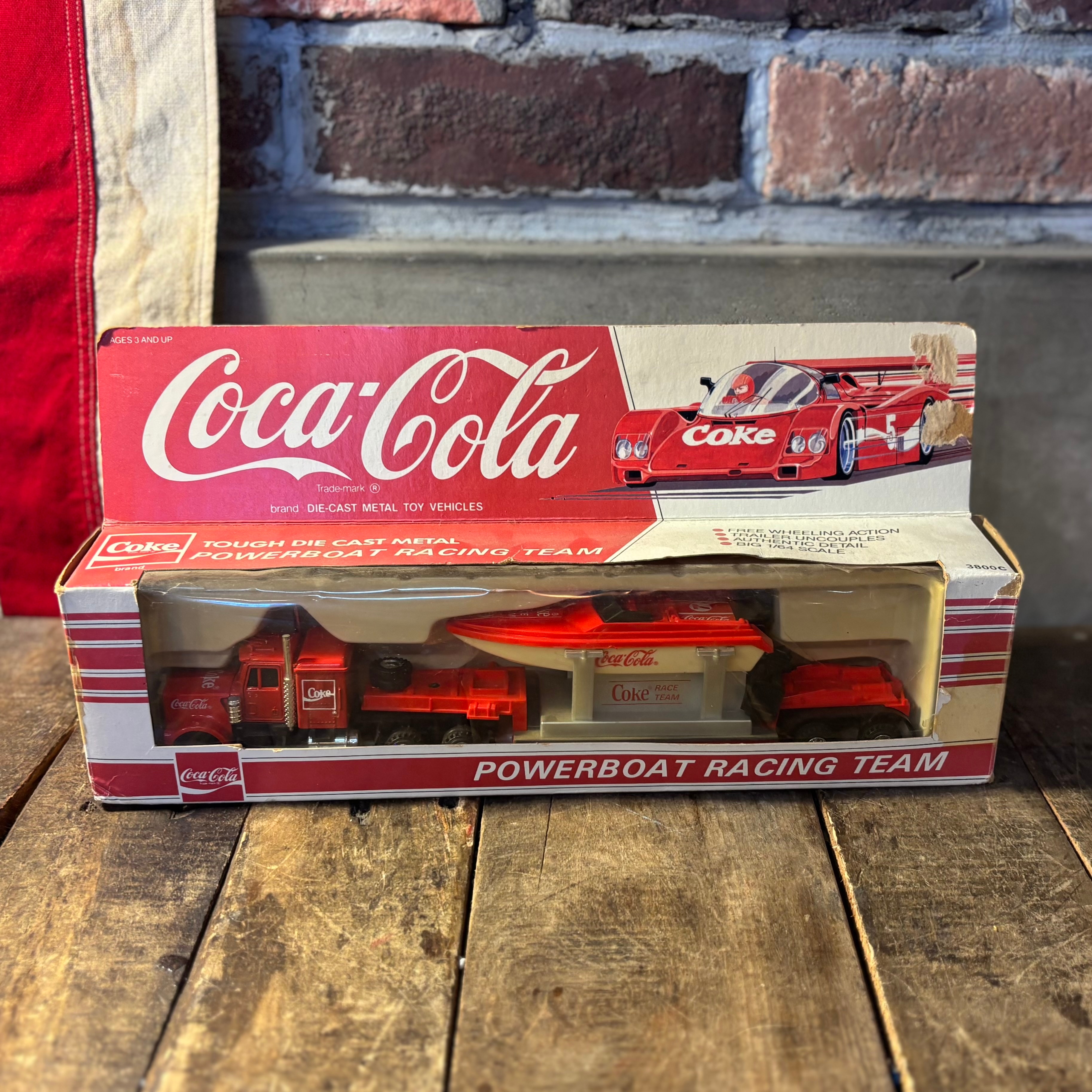 Coca-Cola Powerboat Racing Team Die-Cast Set