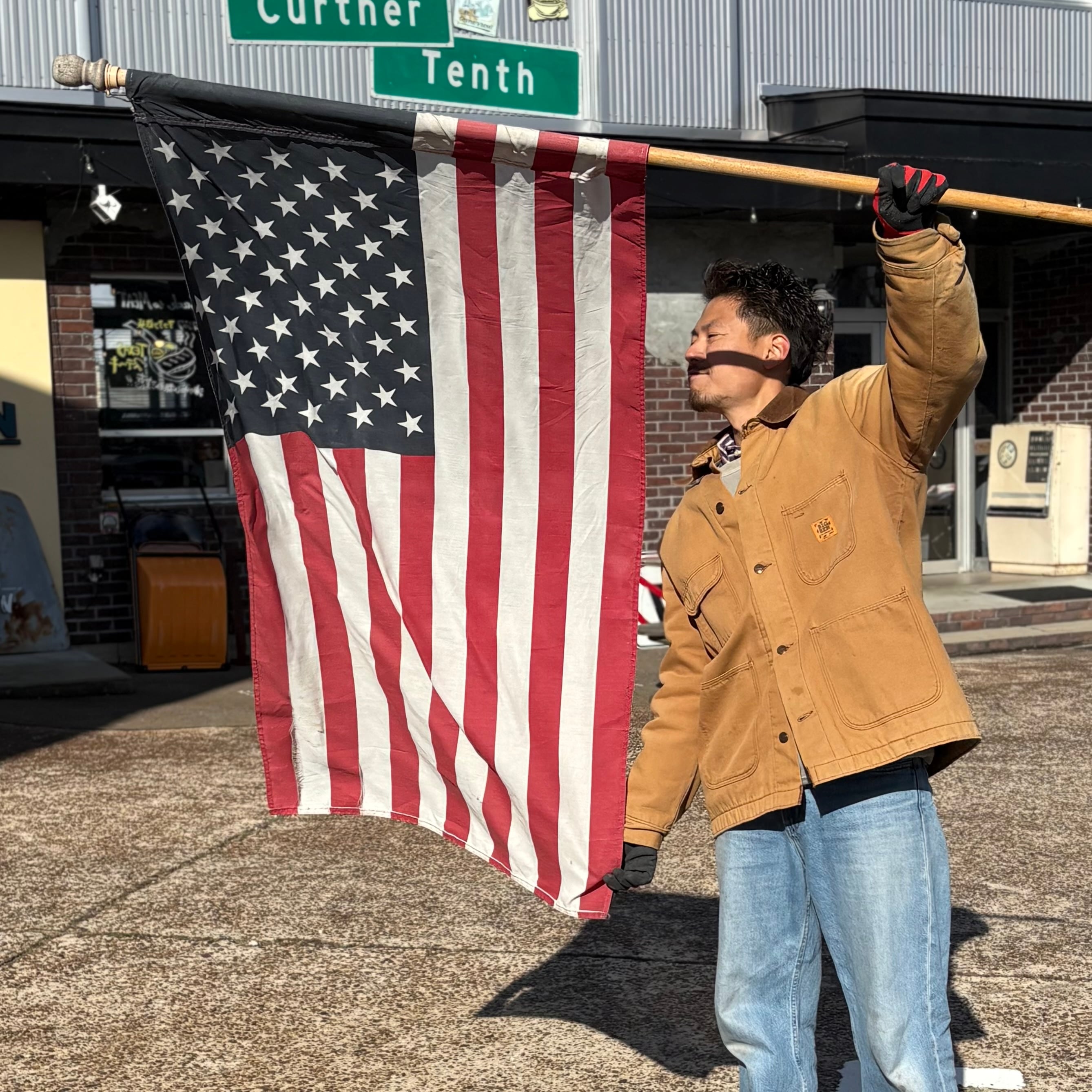 Vintage American Flag