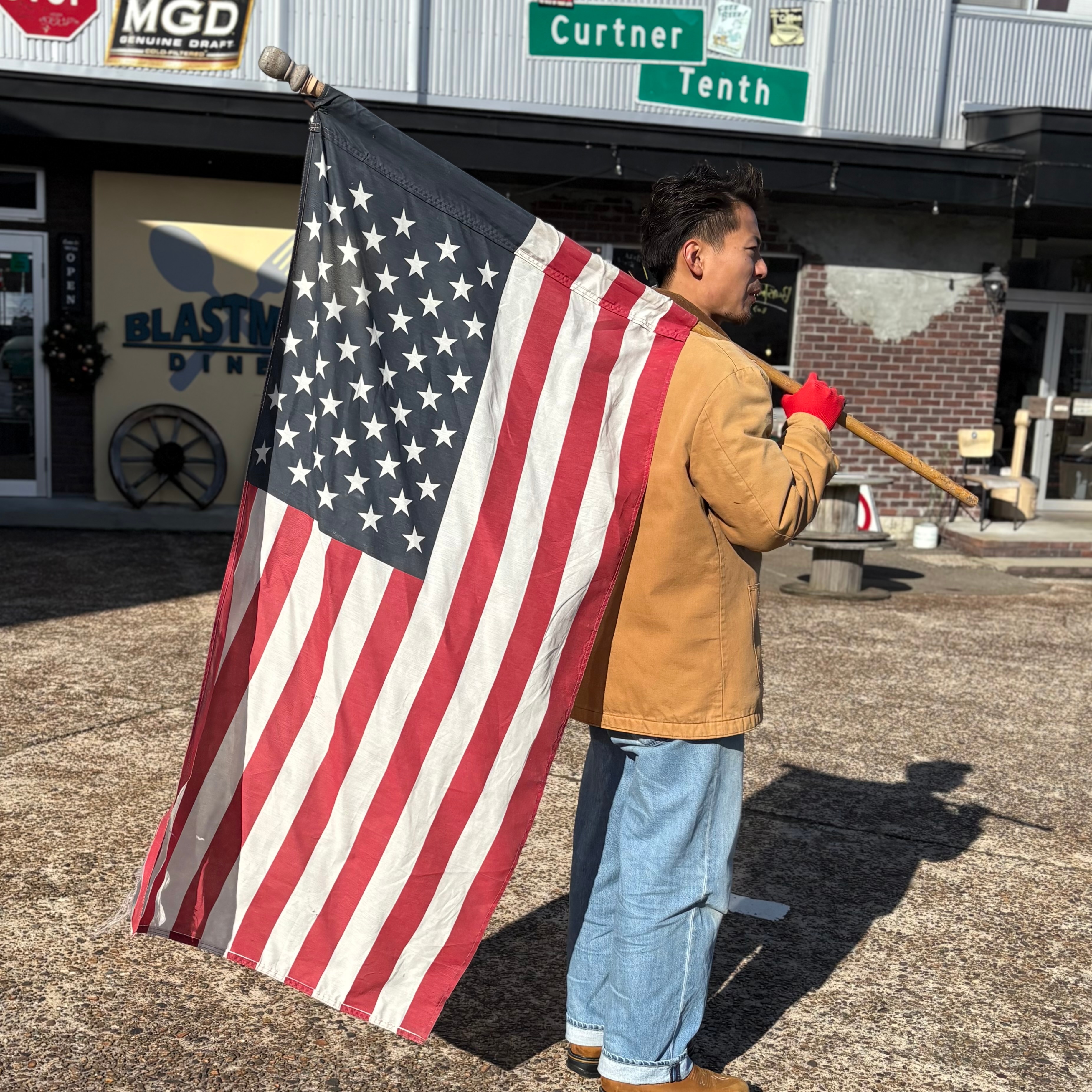 Vintage American Flag